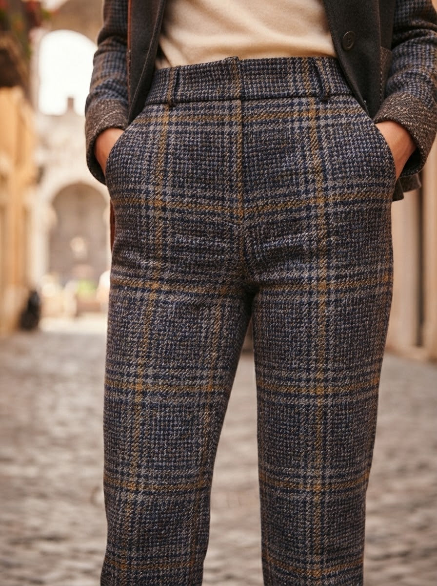 ALESSIA SANTI PANTALONE CHECK