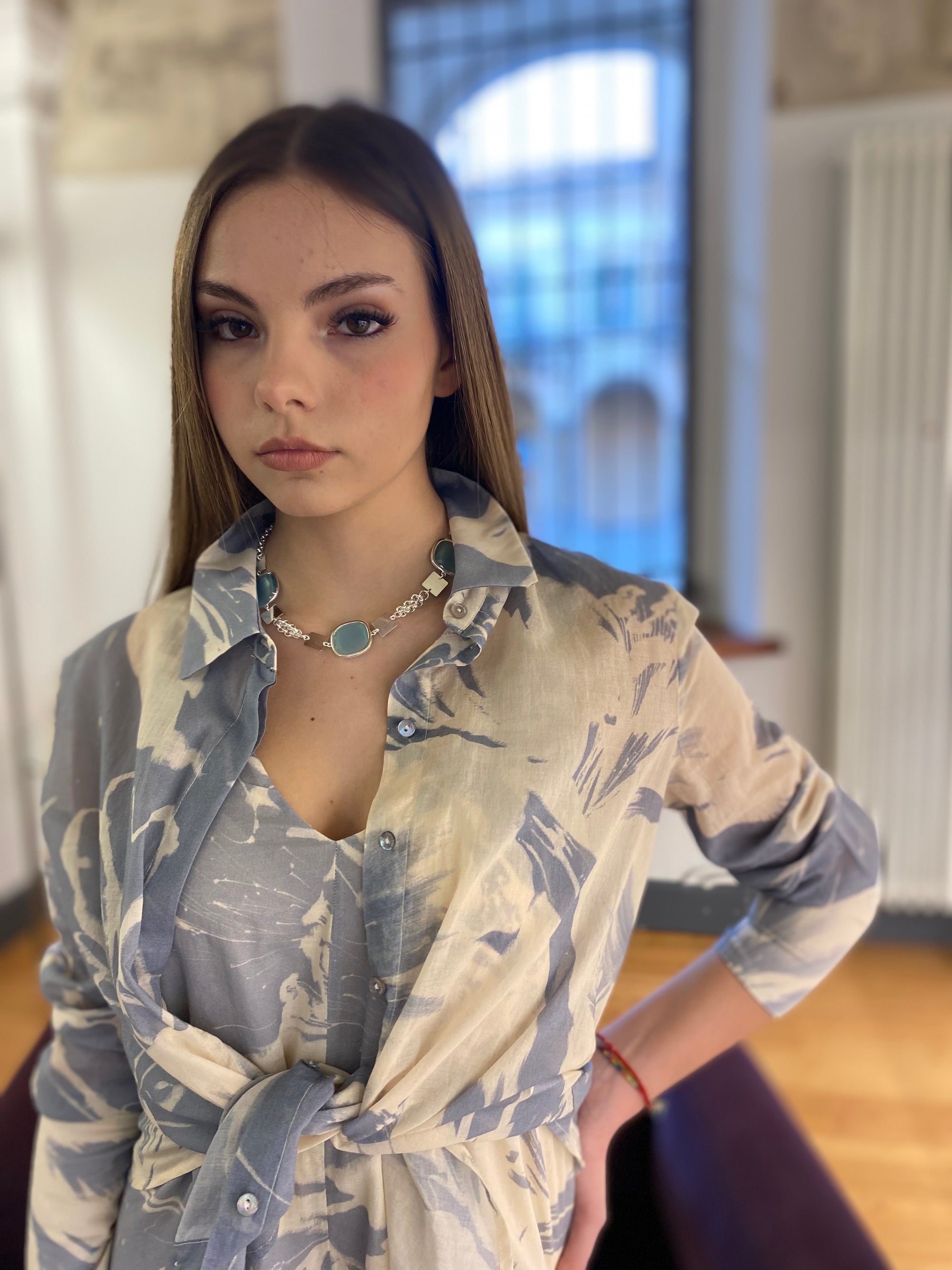 ALESSIA SANTI ABITO TUTA LUNGO