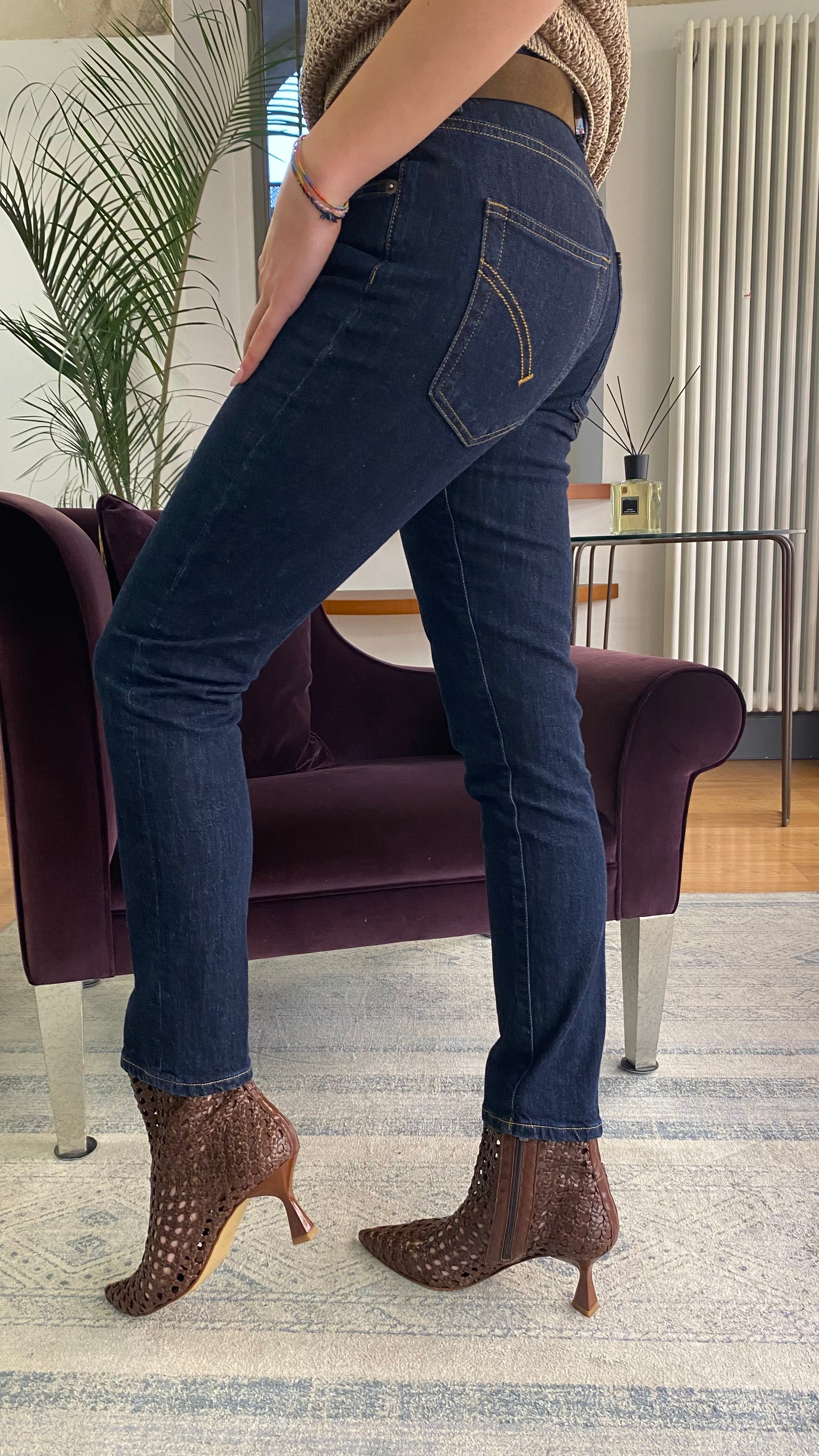 DONDUP MAGLIA SENZA MANICHE