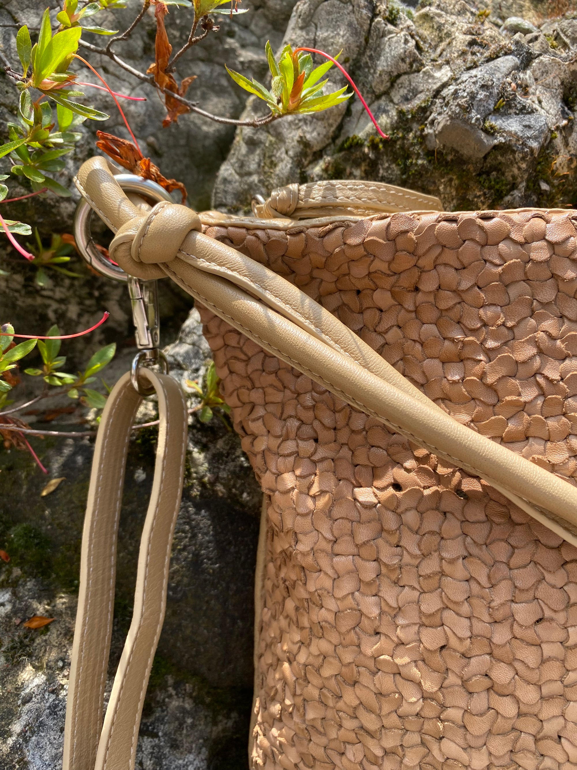 REPTILE&#39;S HOUSE BORSA A SPALLA PELLE