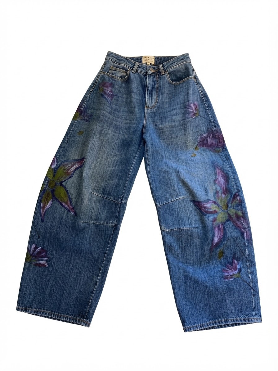 ALESSIA SANTI JEANS DIPINTO