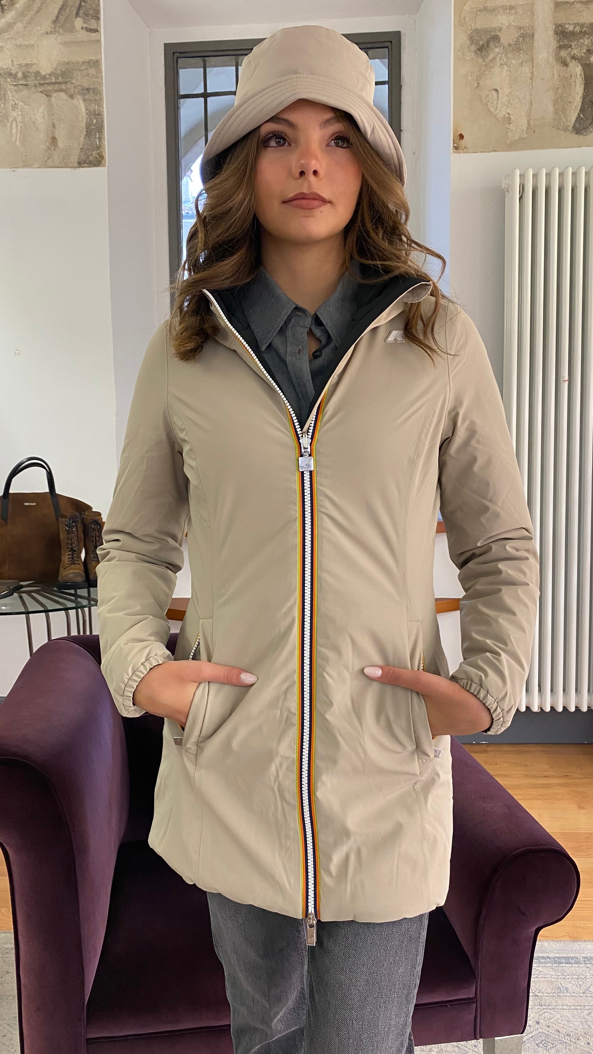K-WAY DENISE ST WARM REVERSIBLE