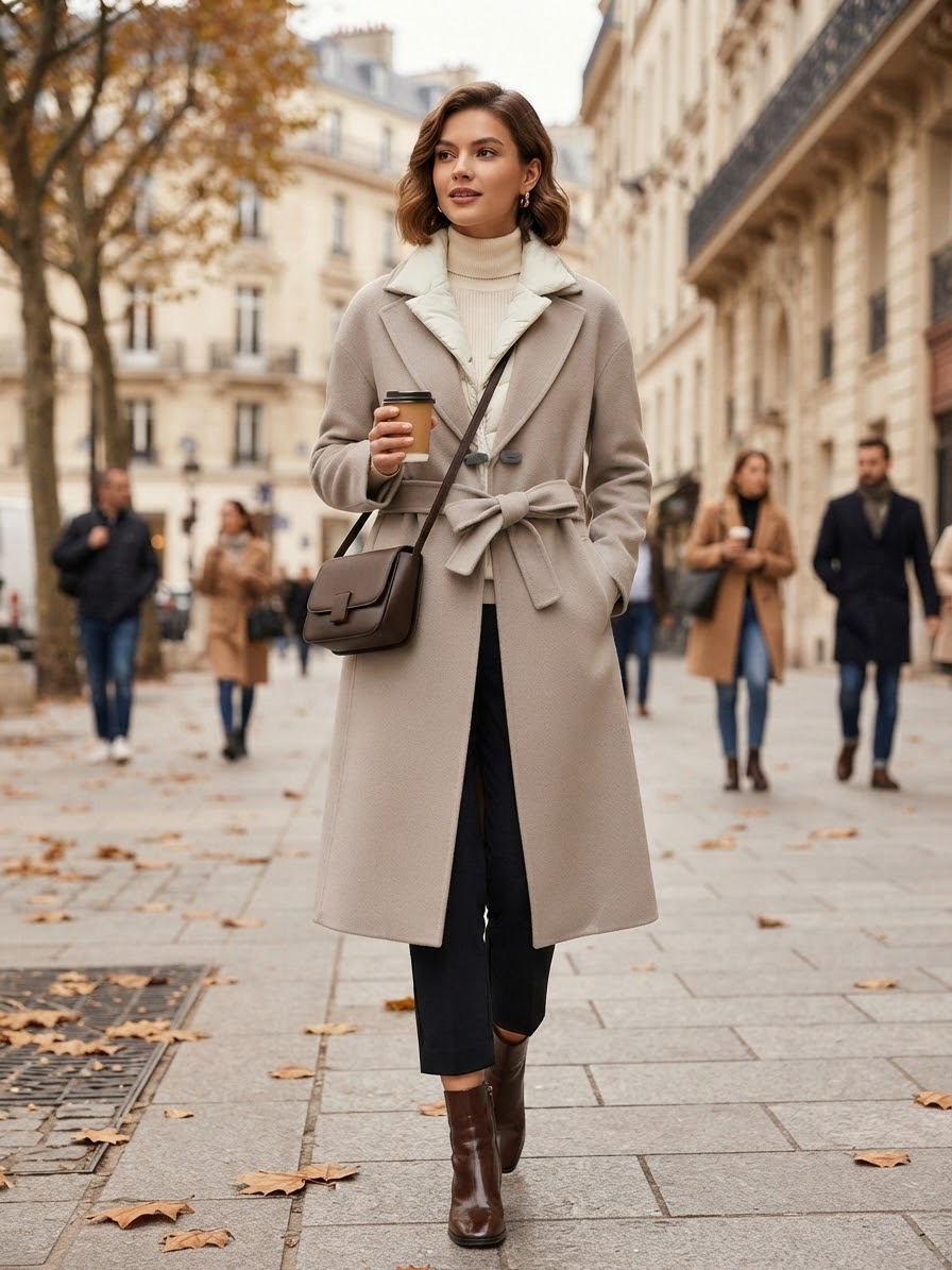RRD CAPPOTTO VESTAGLIA DOPPIATO