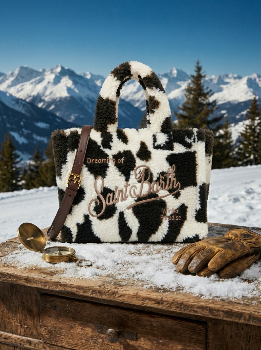 SAINT BARTH COLETTE BAG ORSETTO COW