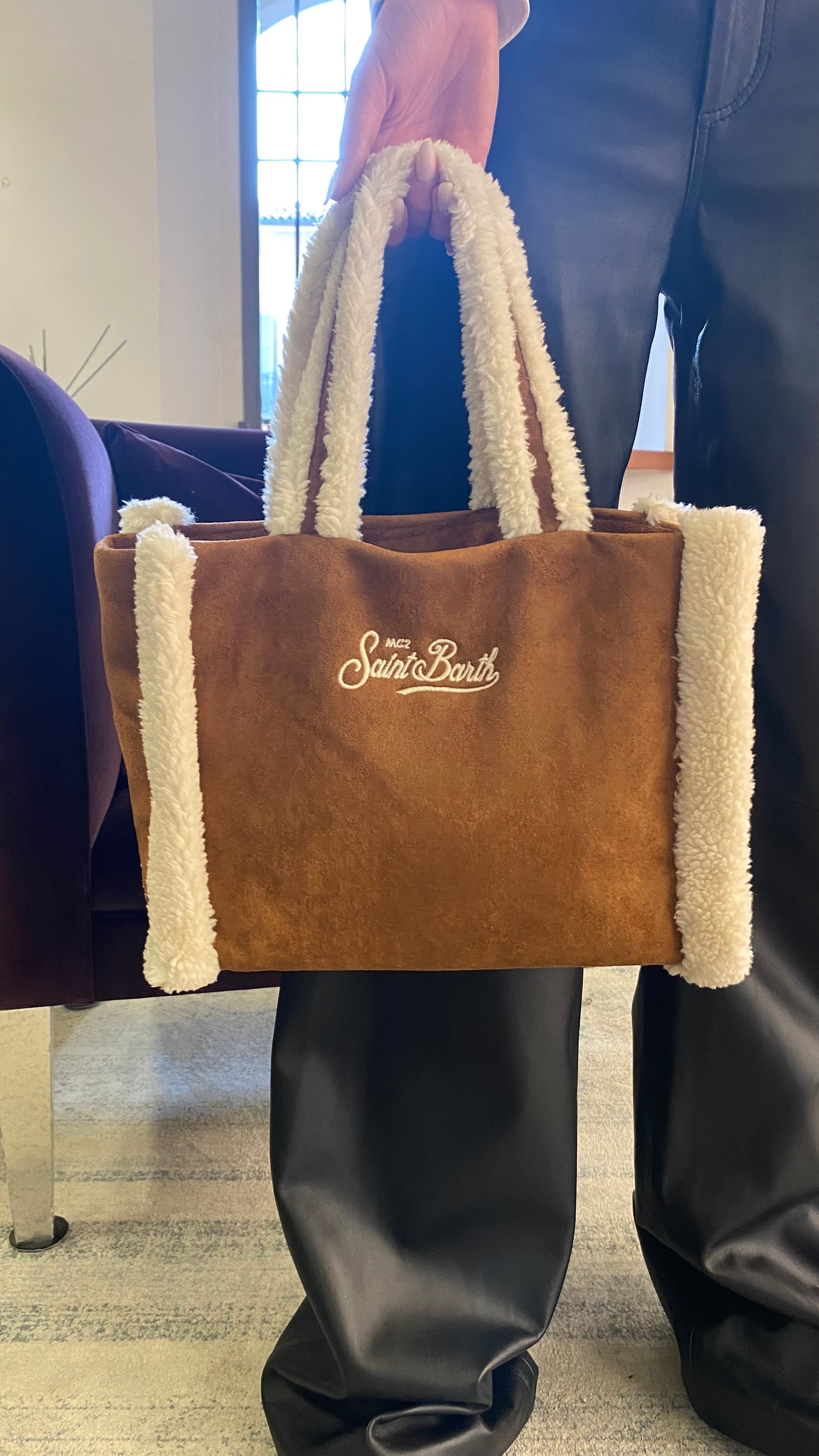 SAINT BARTH COLETTE BAG ECO MONTONE