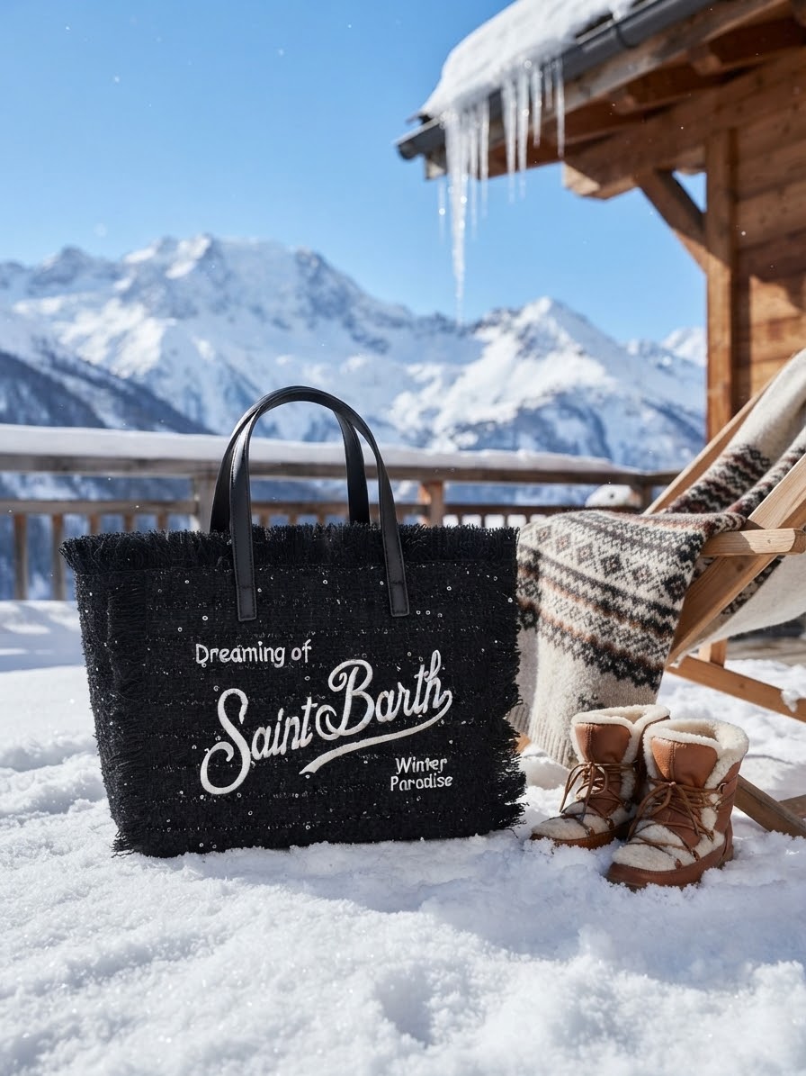 SAINT BARTH BAG COLETTE TWEED