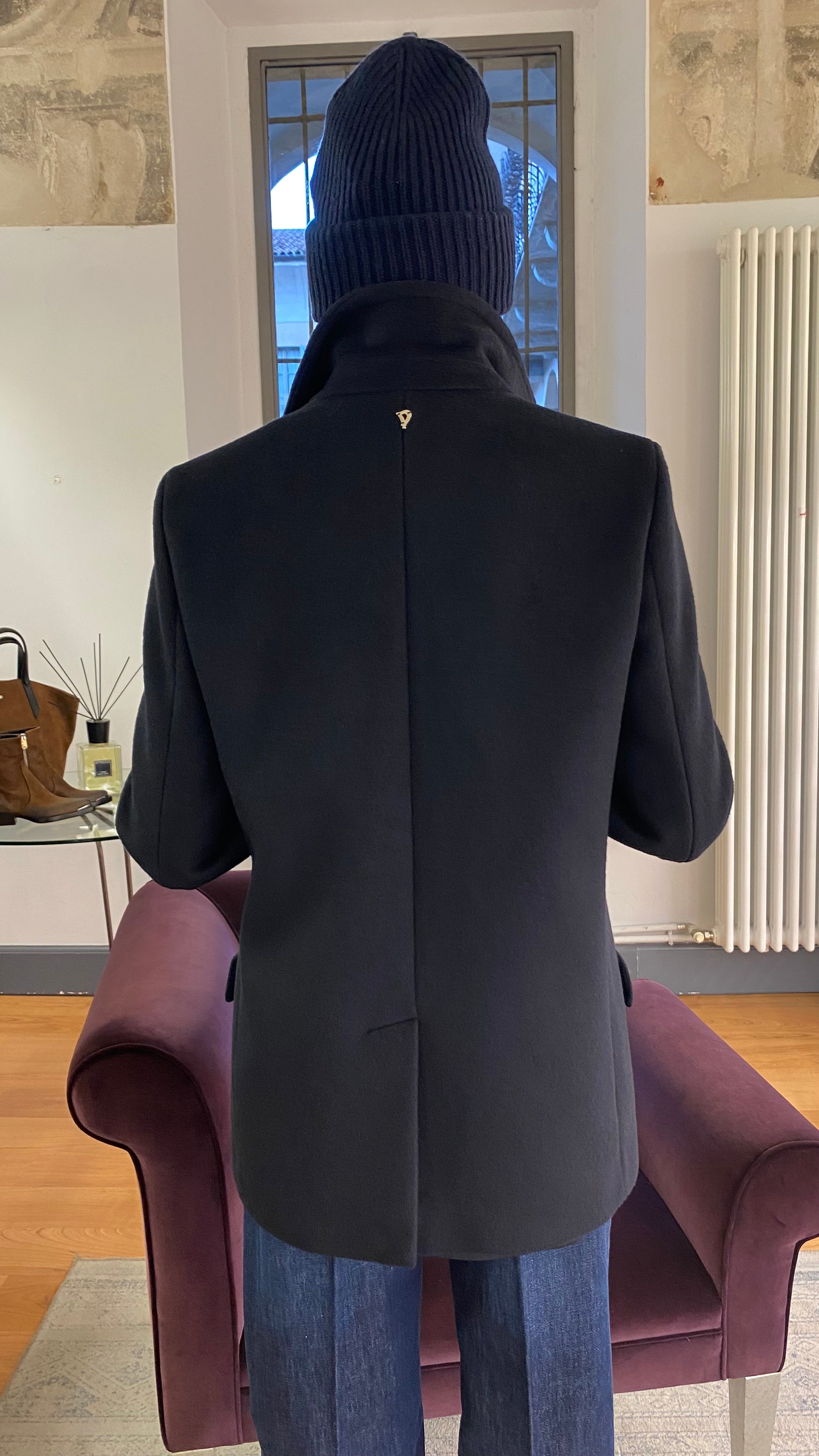 DONDUP PEACOAT DOPPIOPETTO