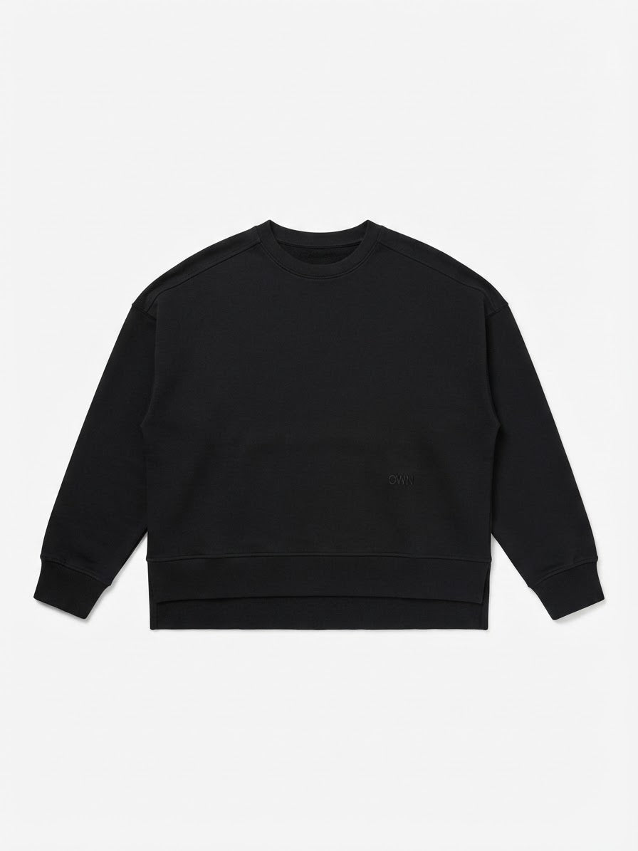 OWN FELPA OVER IN COTONE ORGANICO
