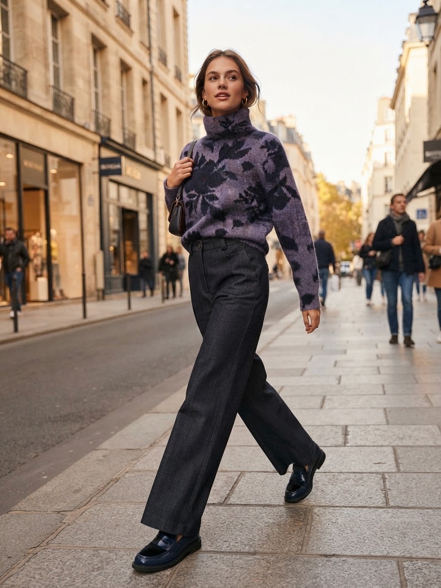 ALESSIA SANTI MAGLIA JACQUARD