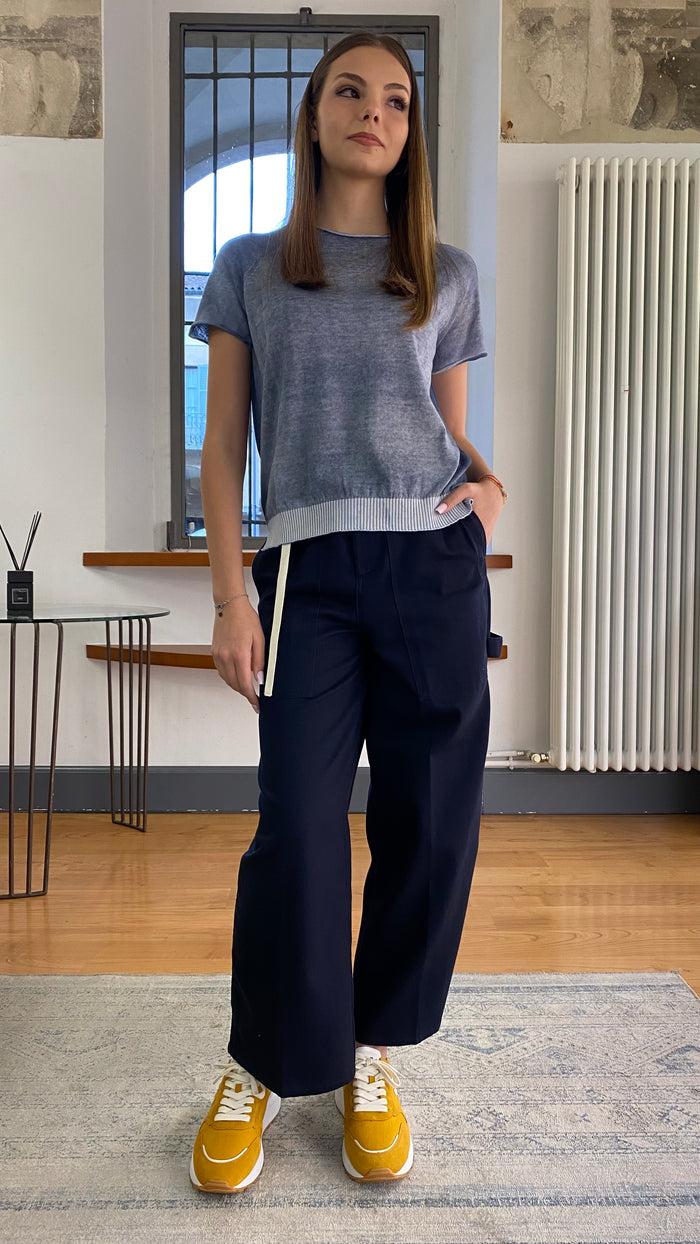 WHITE SAND PANTALONE ELISABETH FATIQUE