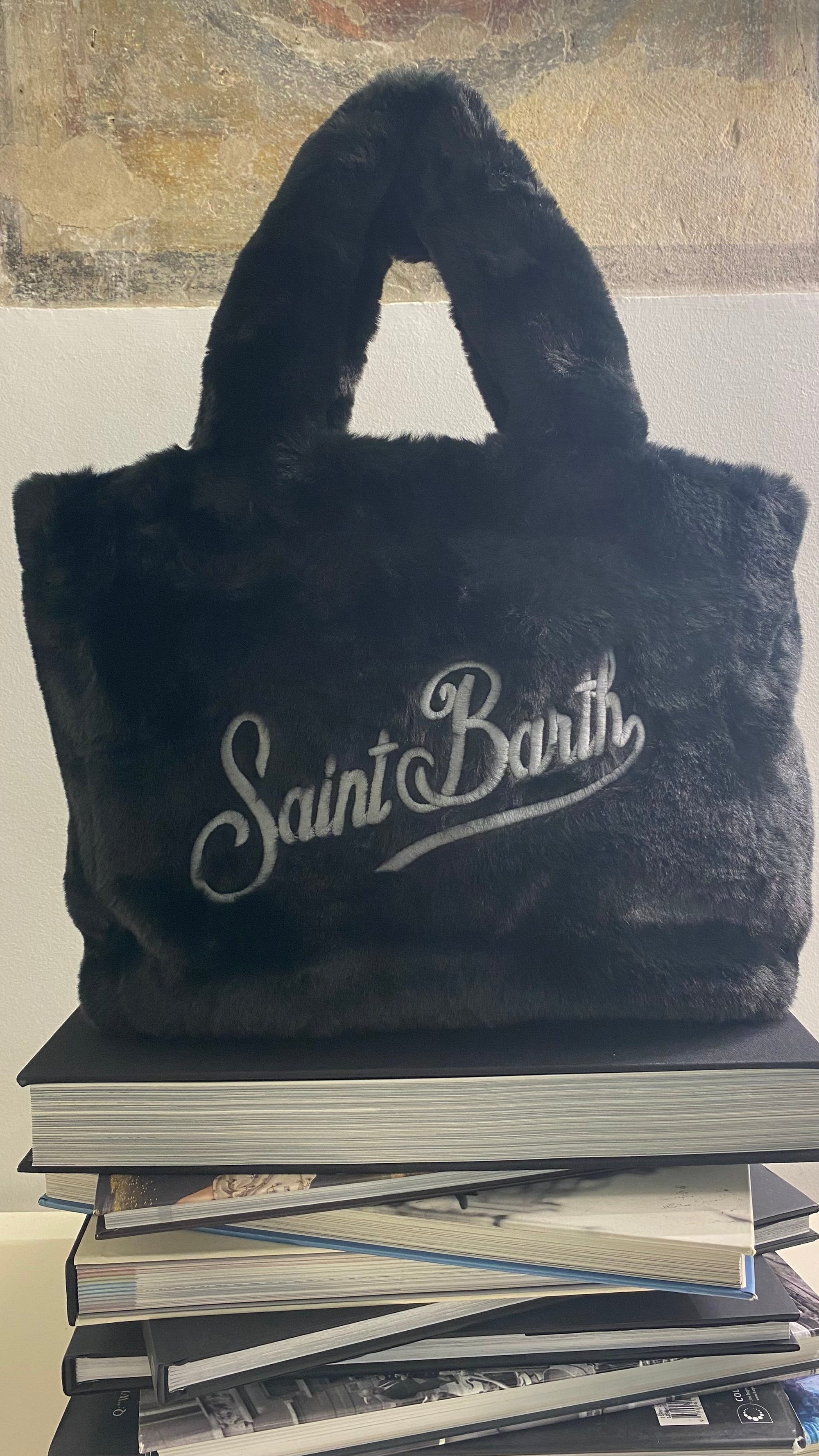 SAINT BARTH COLETTE BAG ECO PELLICCIA