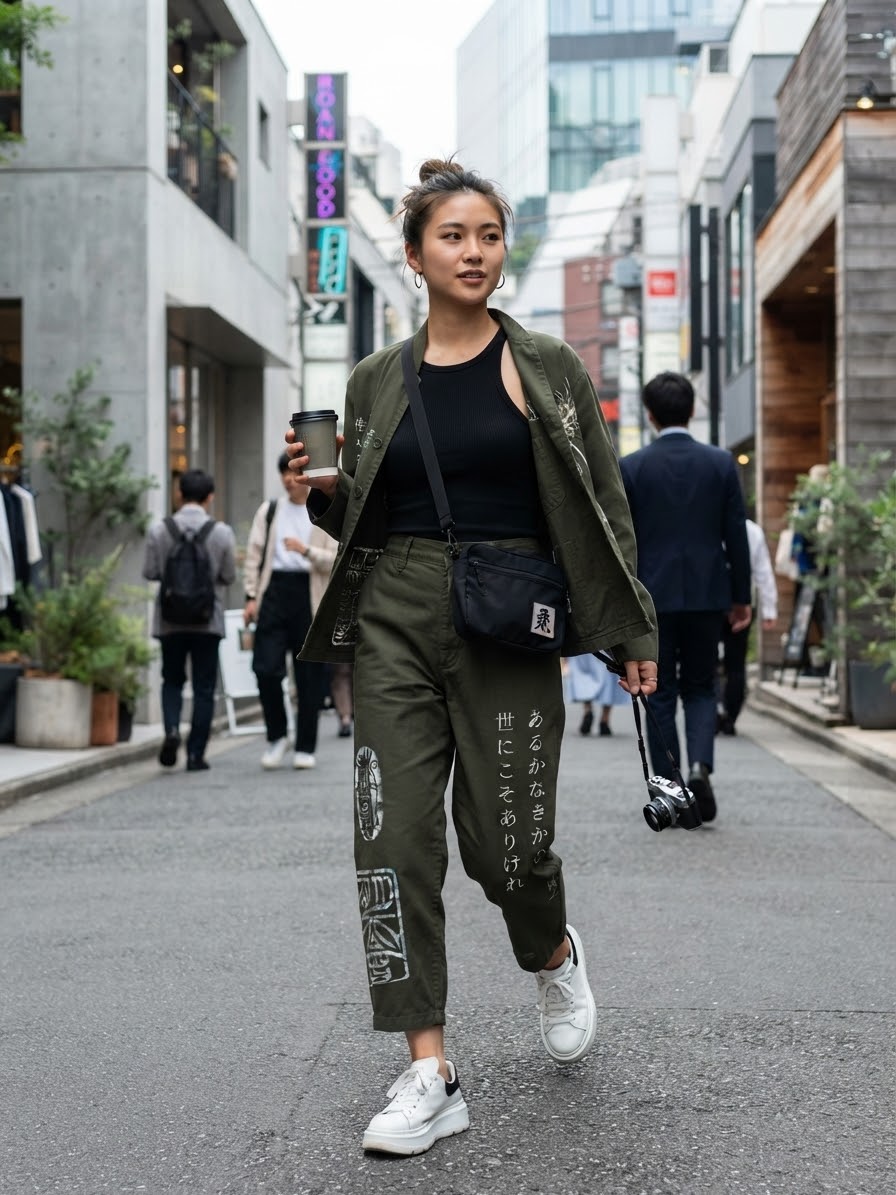 TADASHI PANTALONE STAMPATATO