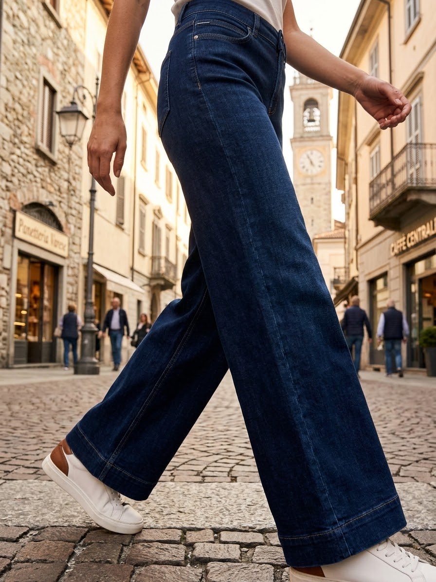 CIGALA'S JEANS PALAZZO CROP