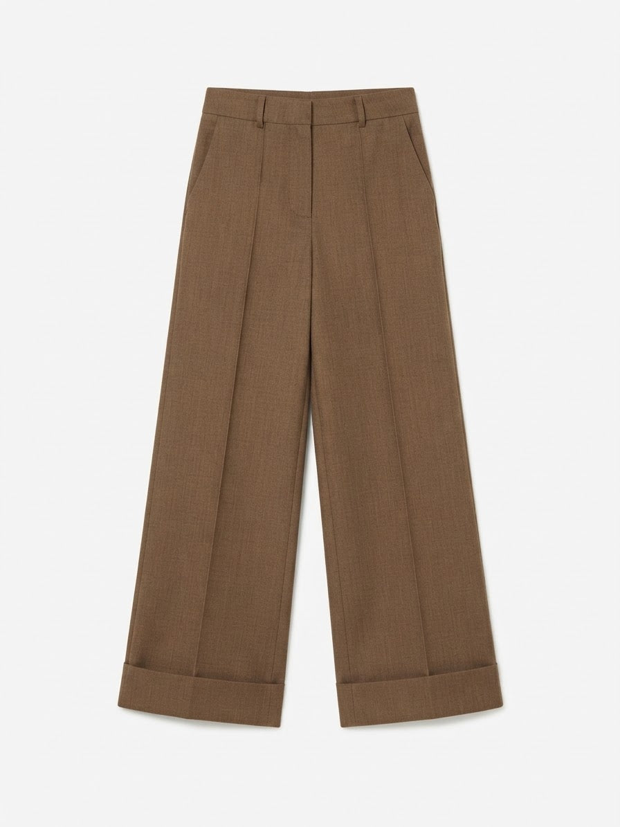 ALESSIA SANTI PANTALONE PALAZZO CROP