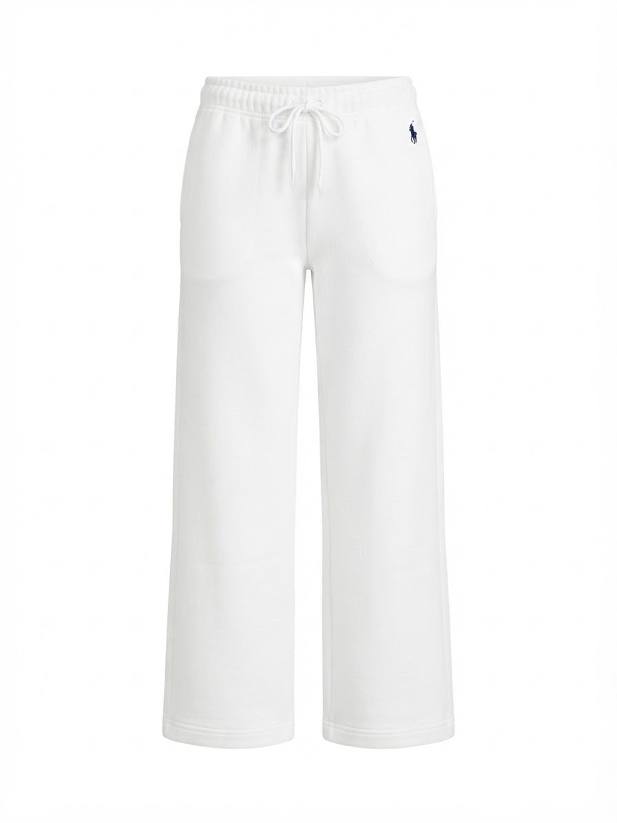 POLO RALPH LAUREN PANTALONE PALAZZO IN FELPA