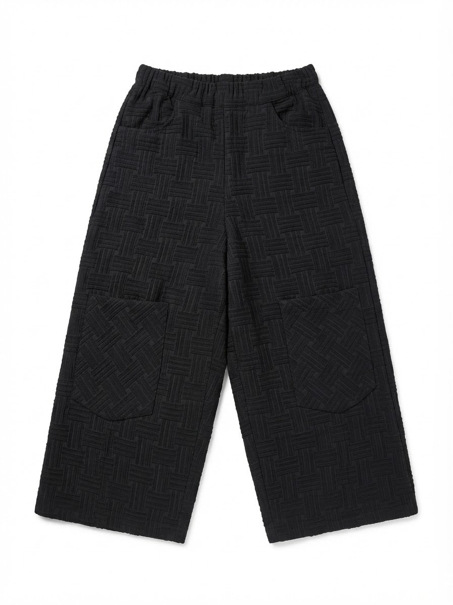 KOZAN PANTALONE GOFFRATO CALDO JERSEY