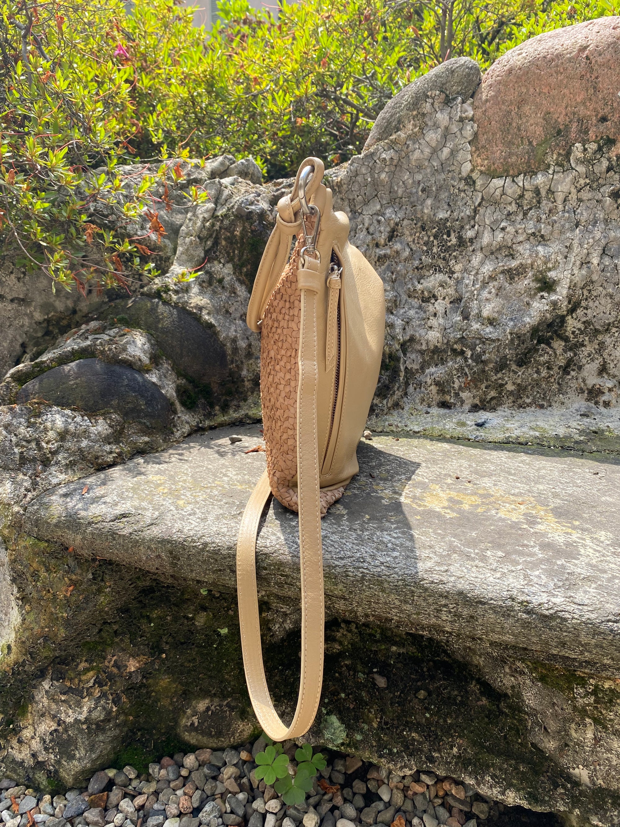 REPTILE&#39;S HOUSE BORSA A SPALLA PELLE