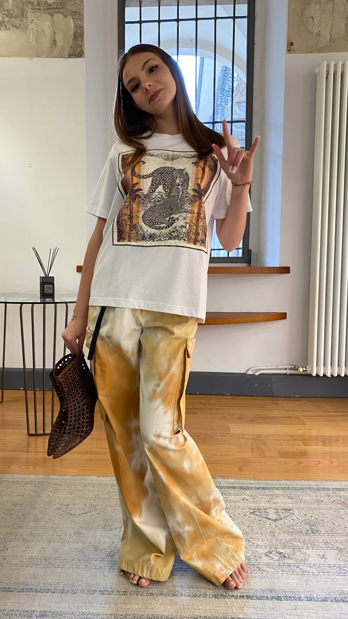 WHITE SAND PANTALONE CARGO