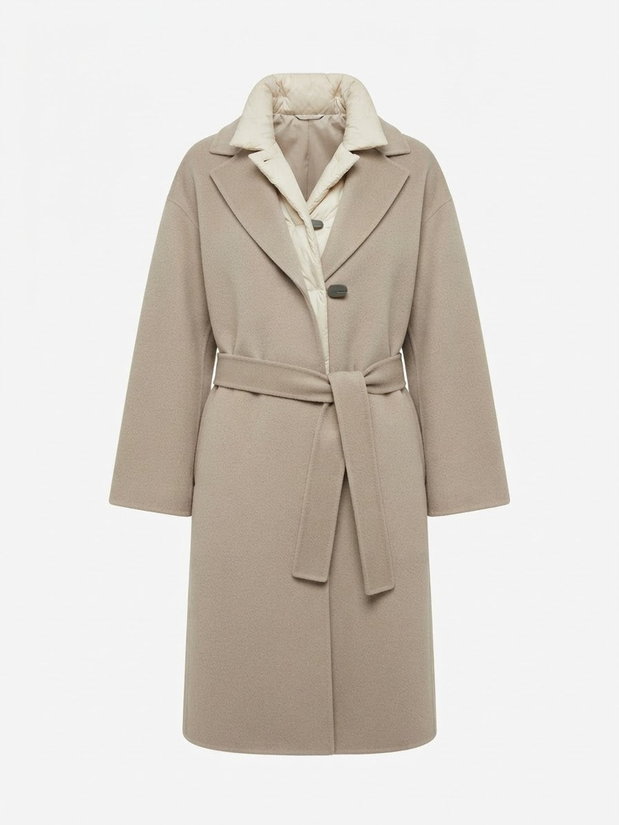 RRD CAPPOTTO VESTAGLIA DOPPIATO