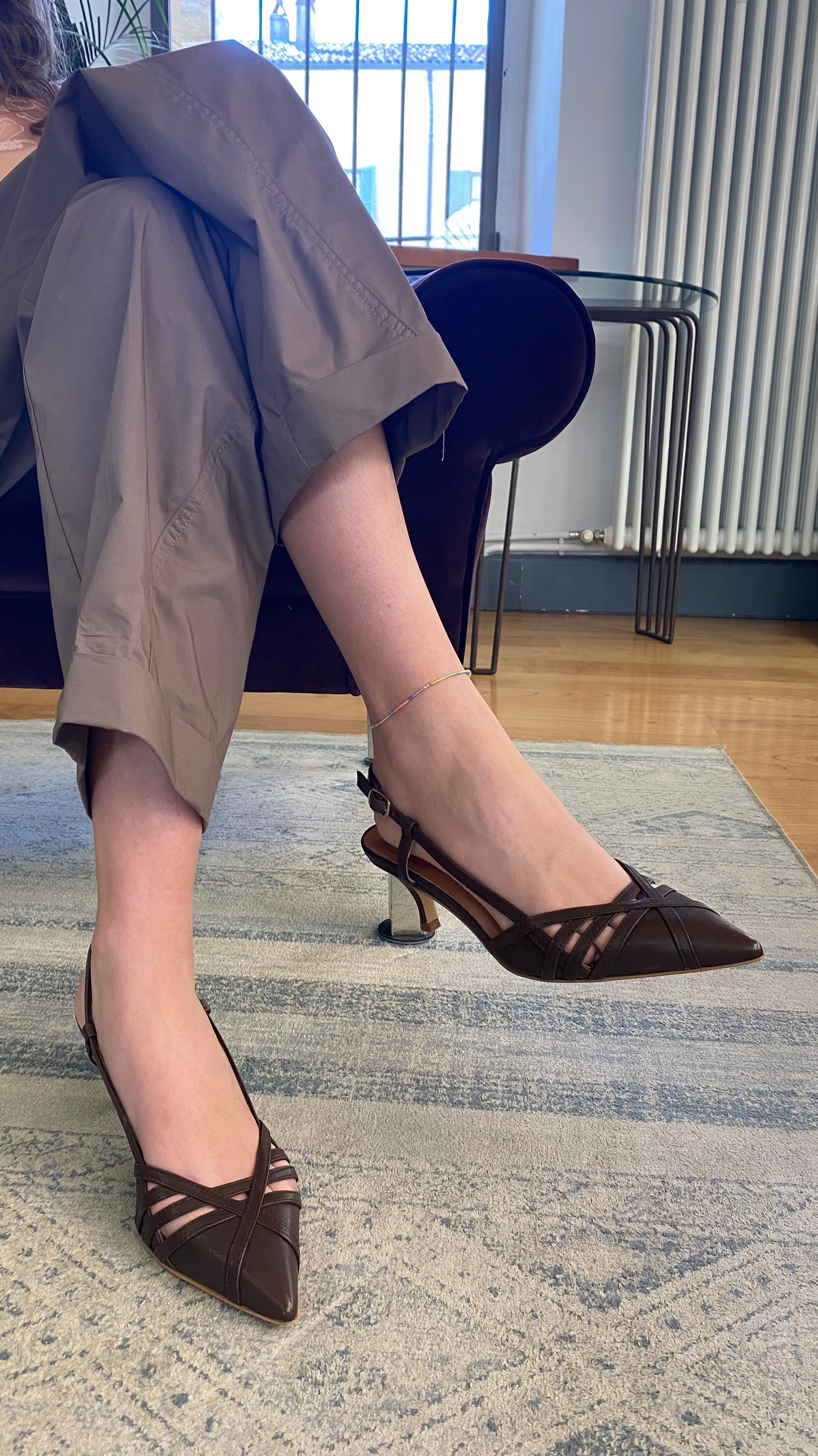 ALESSIA SANTI PANTALONE CON PINCES