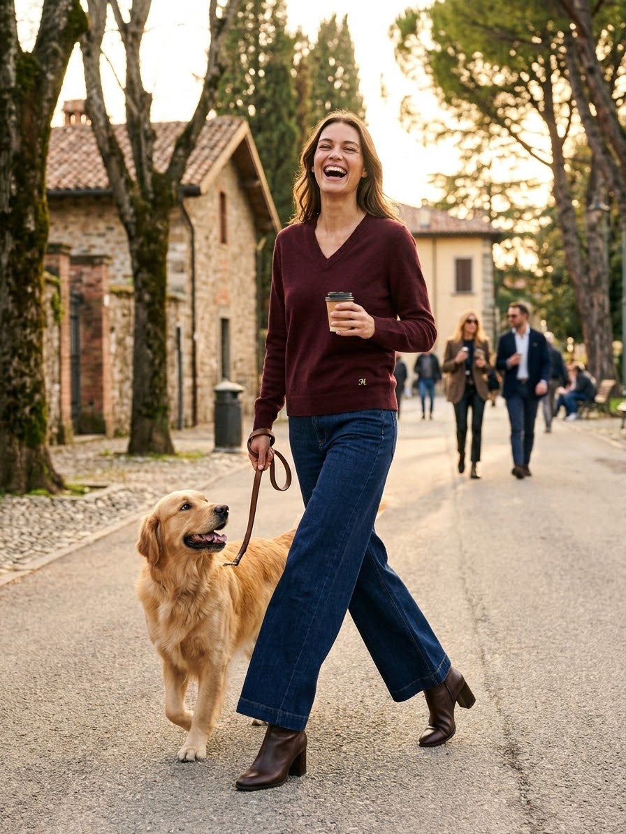 FEMAIL MAGLIA PESO MEDIO SCOLLO A V