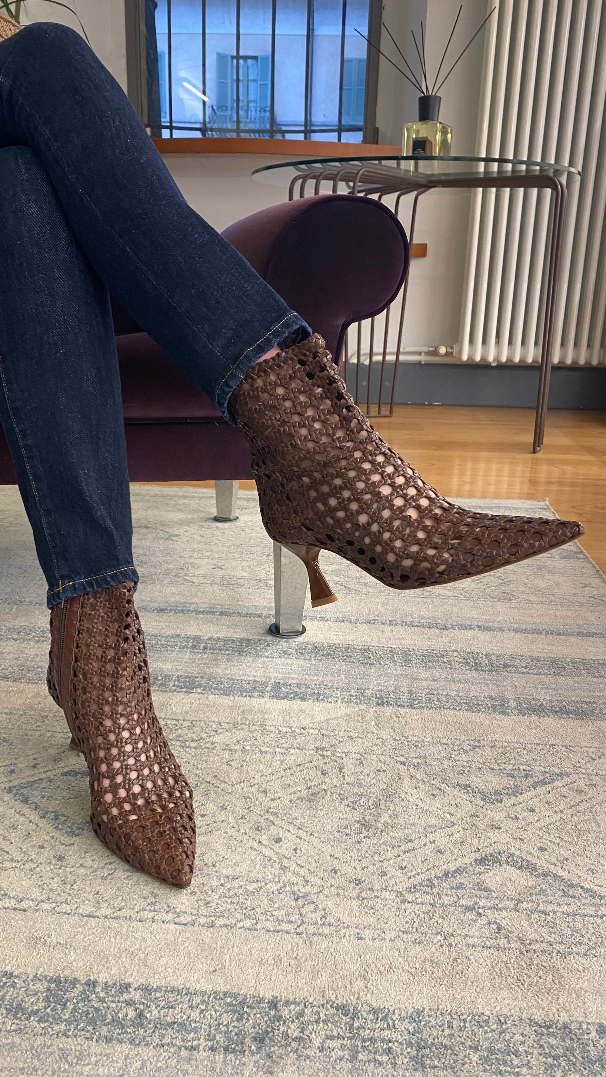 BULLY GIACCA FRANGE SUEDE