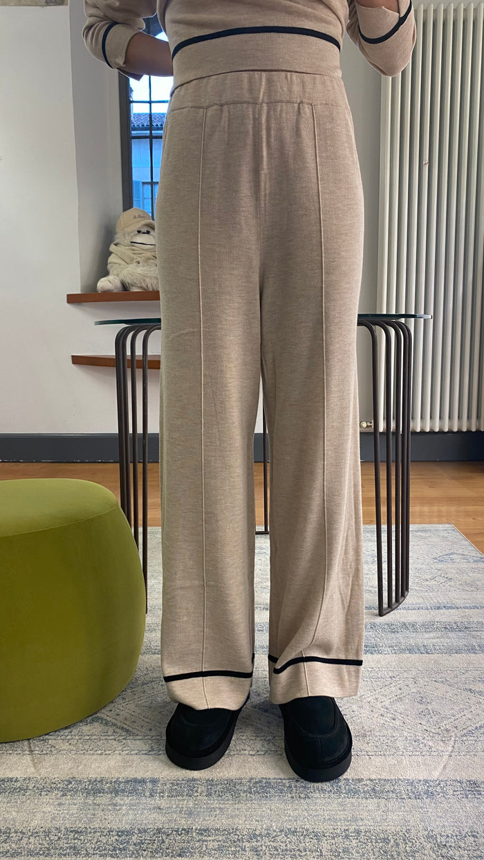 NOTSHY PANTALONE LANA PROFILATO