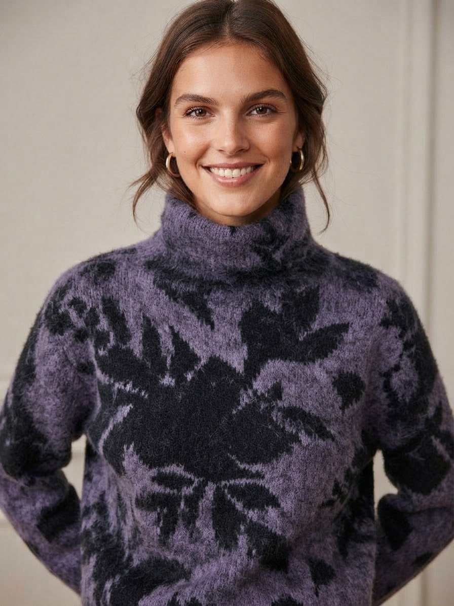 ALESSIA SANTI MAGLIA JACQUARD
