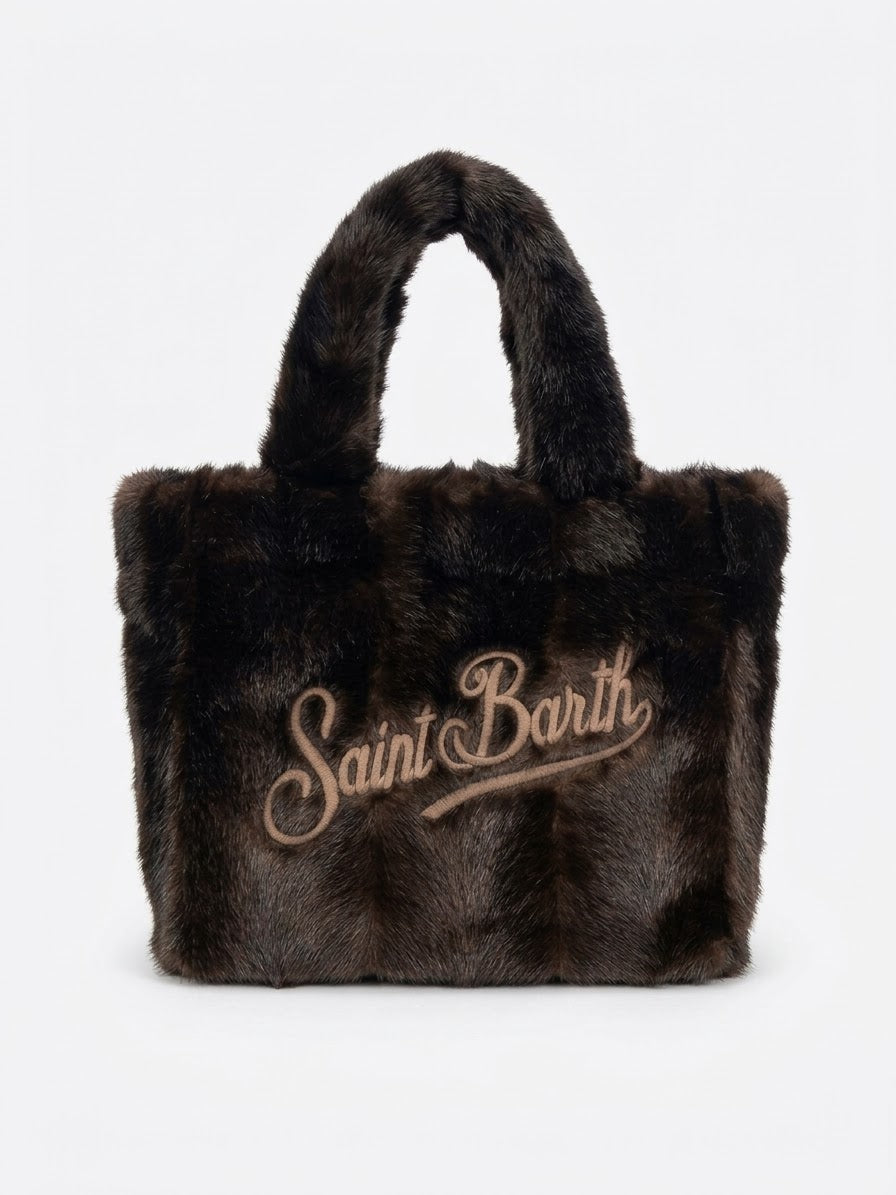 SAINT BARTH BAG COLETTE ECO VISONE