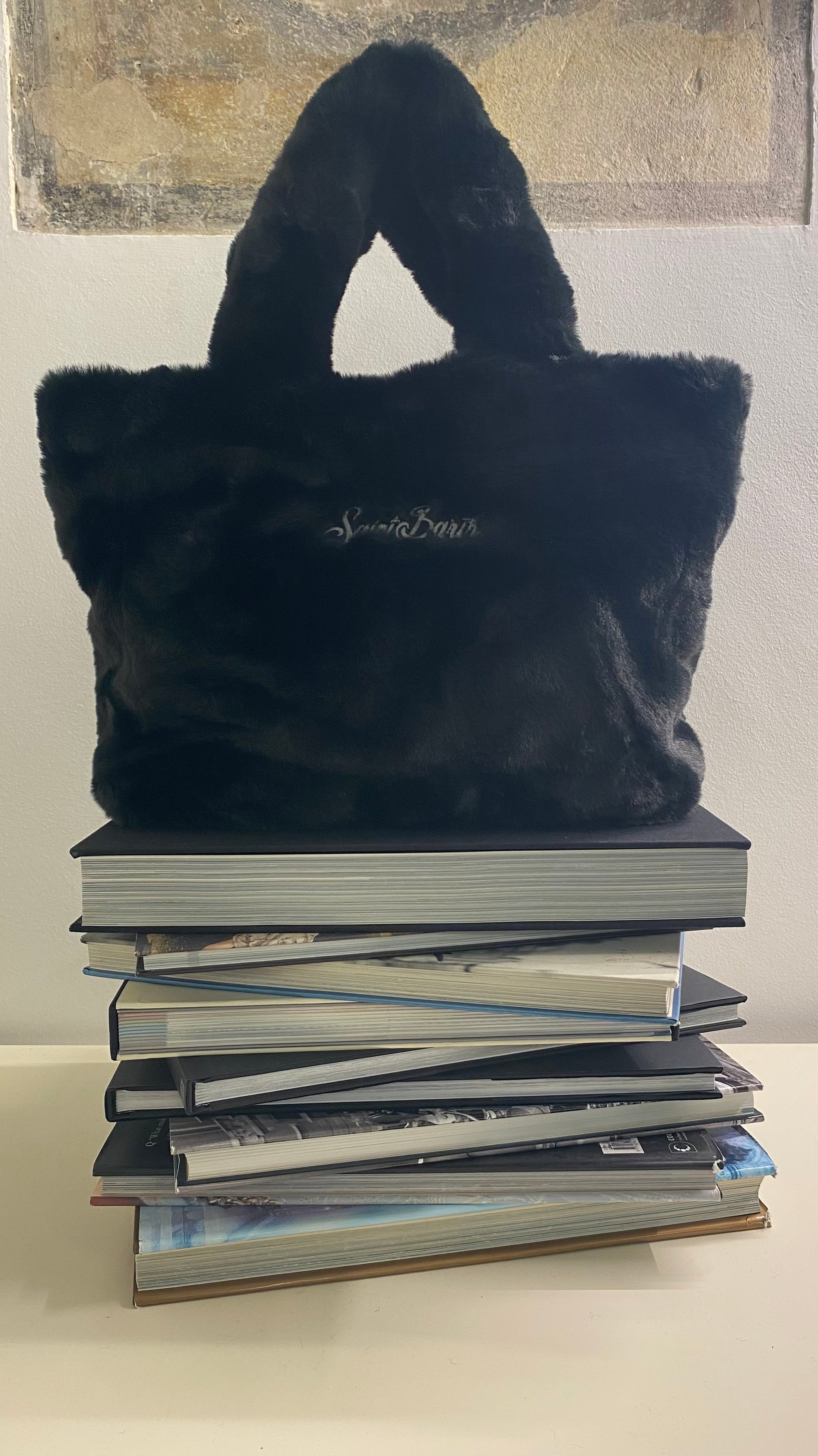 SAINT BARTH COLETTE BAG ECO PELLICCIA