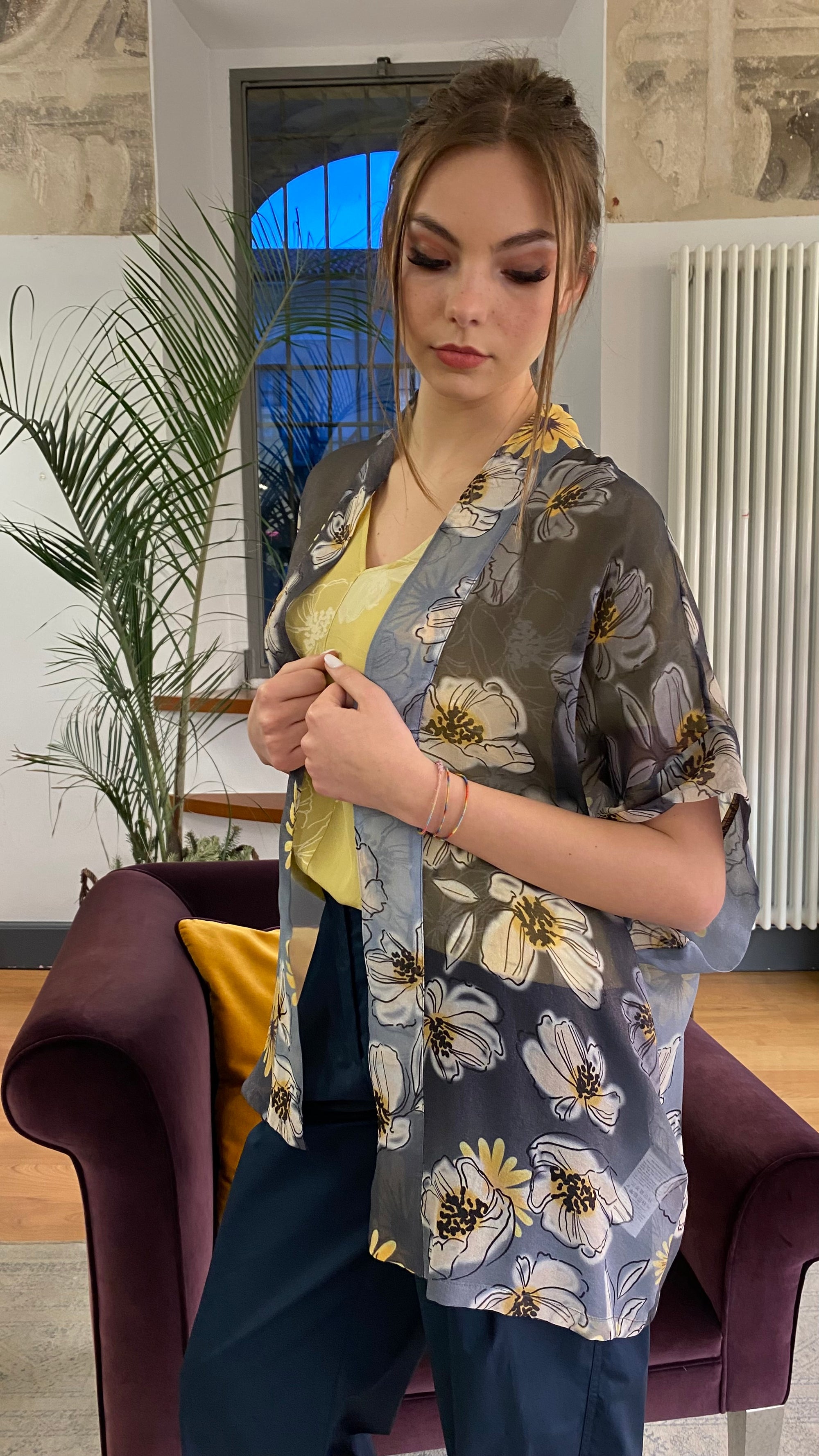 ALESSIA SANTI PANTALONE CON PINCES