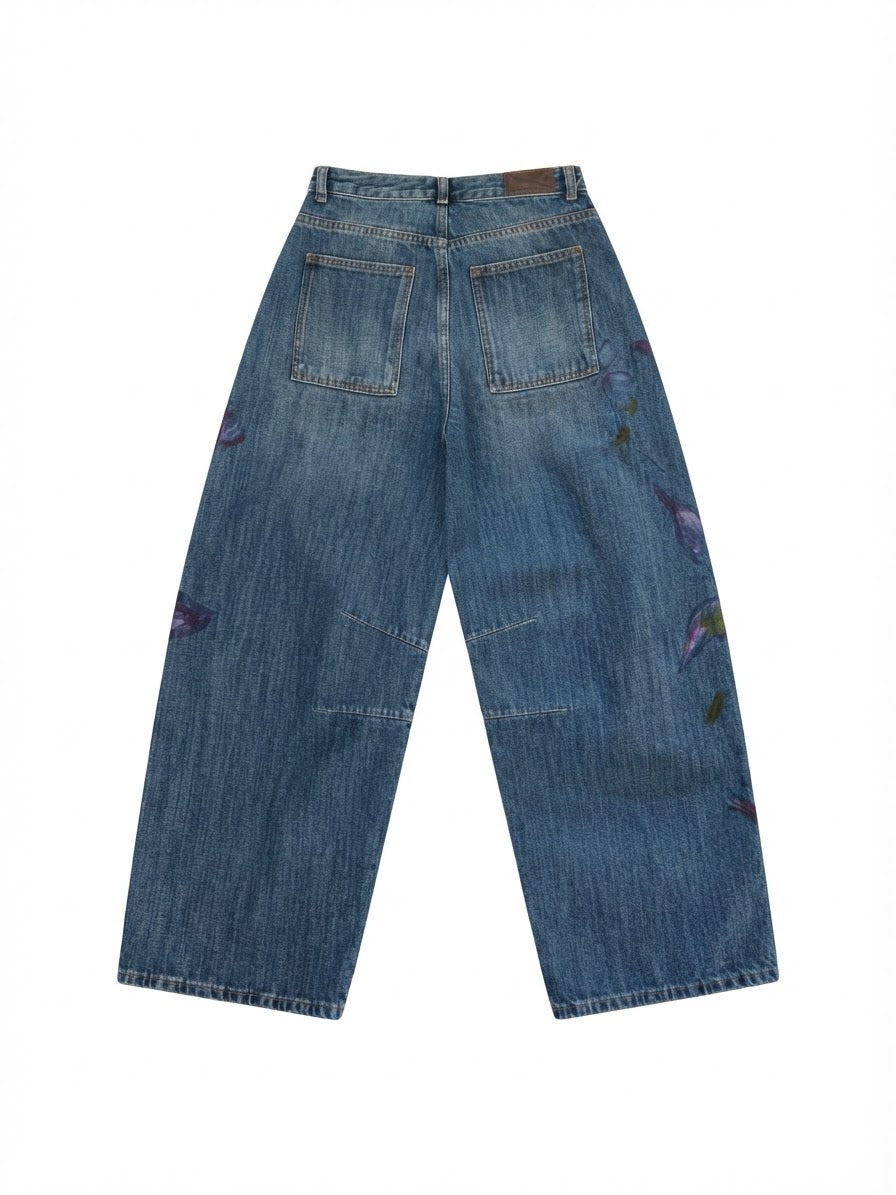 ALESSIA SANTI JEANS DIPINTO