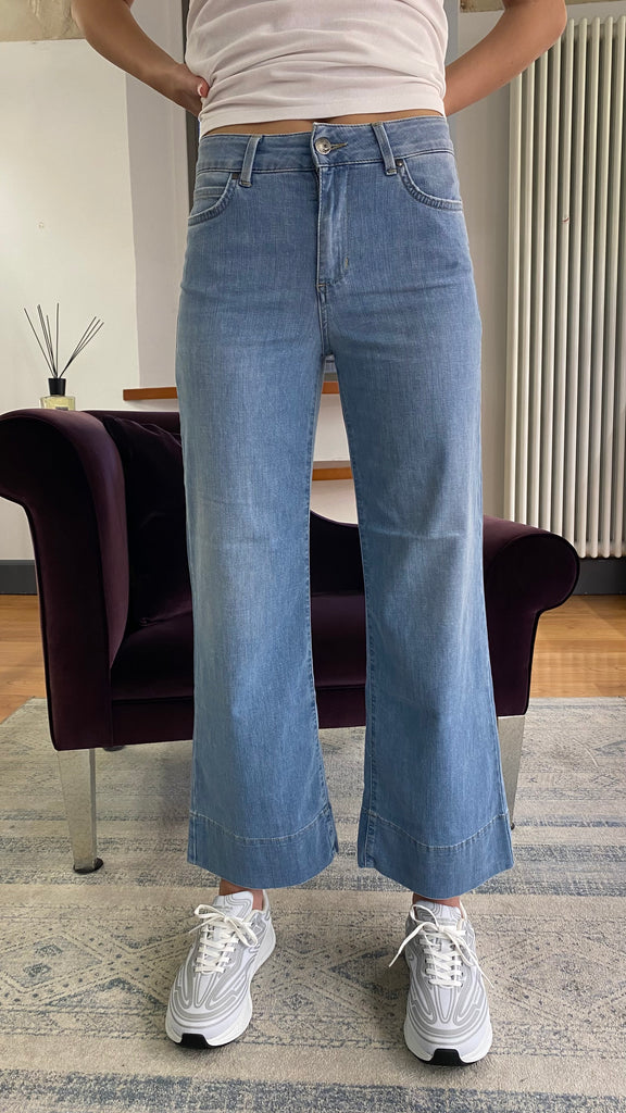 CIGALA'S JEANS PALAZZO CROP