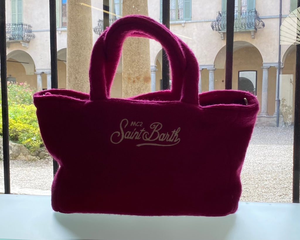 SAINT BARTH BORSA CLARINE LOGO RICAMO