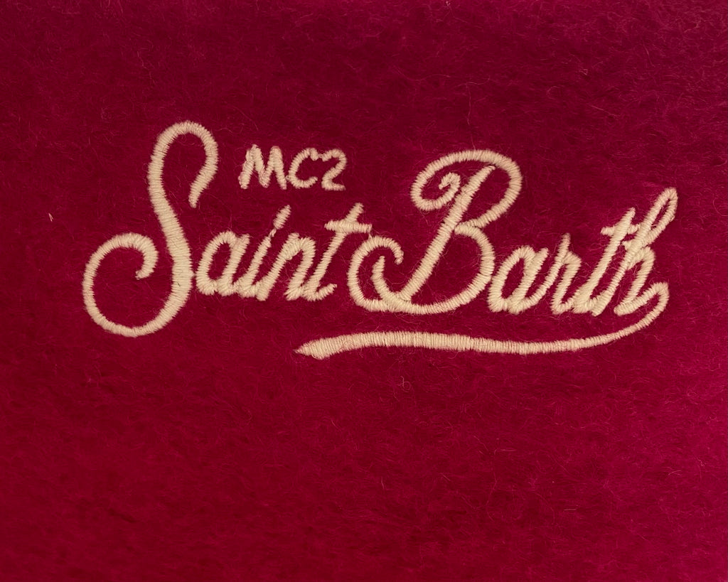 SAINT BARTH BORSA CLARINE LOGO RICAMO