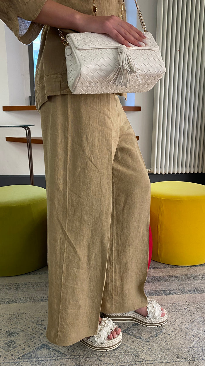 ADELE PANTALONE LINO FRANCESE