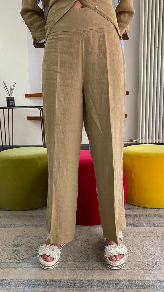 ADELE PANTALONE LINO FRANCESE