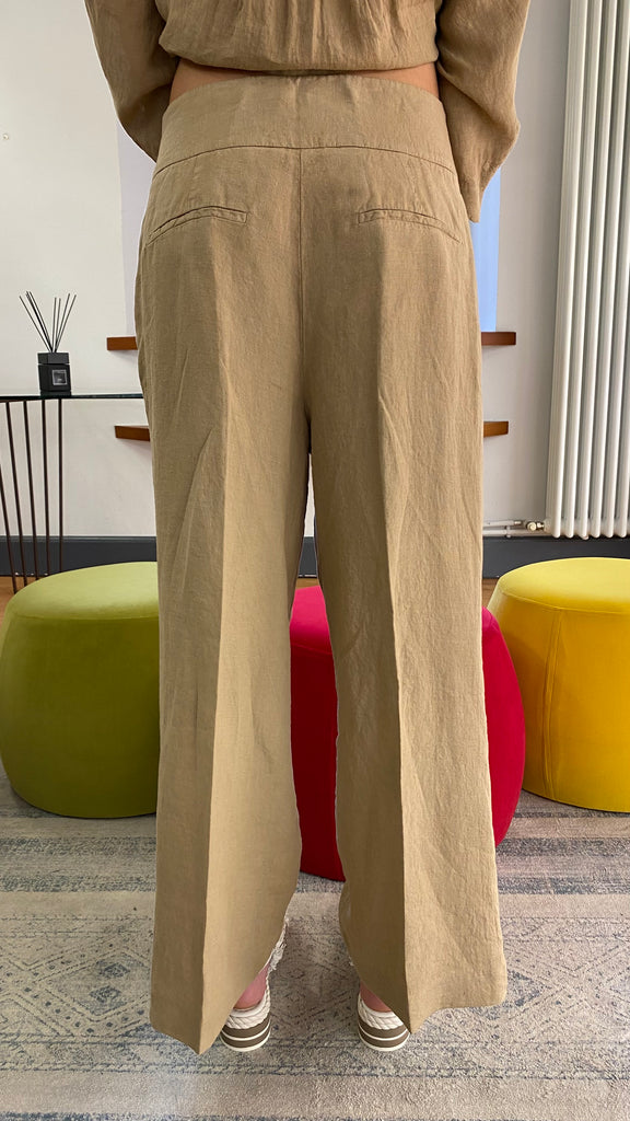 ADELE PANTALONE LINO FRANCESE