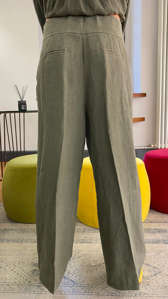 ADELE PANTALONE LINO FRANCESE