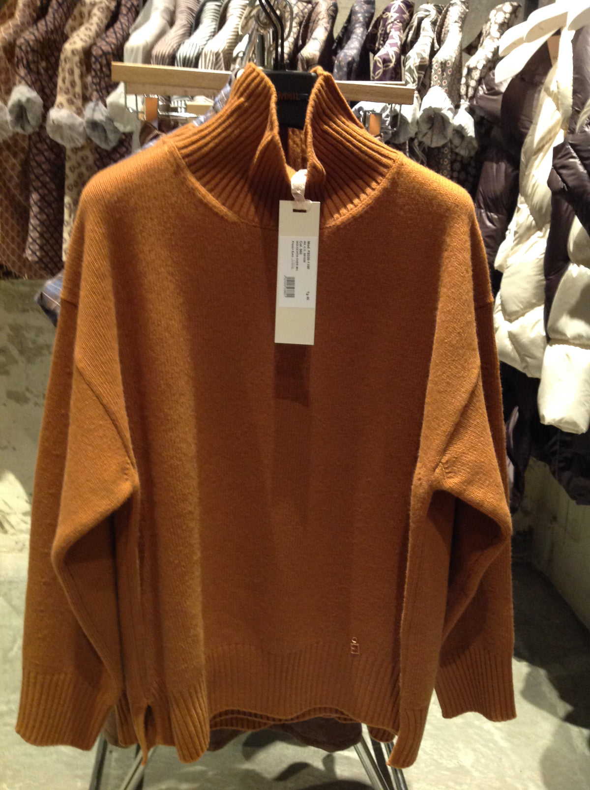 FEMAIL MAGLIA COLLO VULCANO OVER