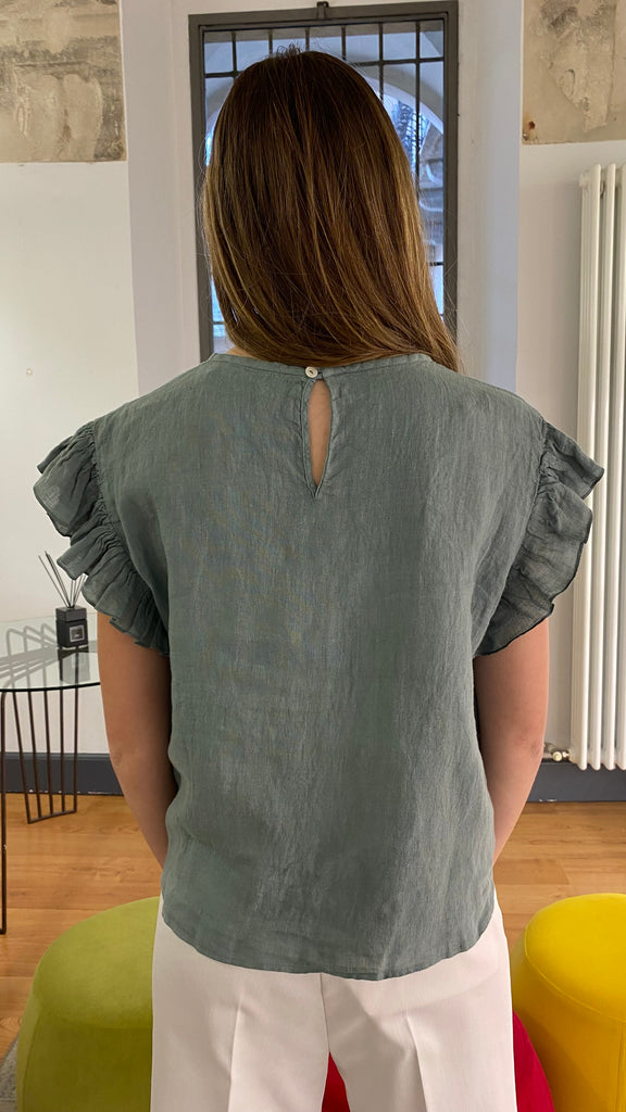 ADELE BLUSA LINO