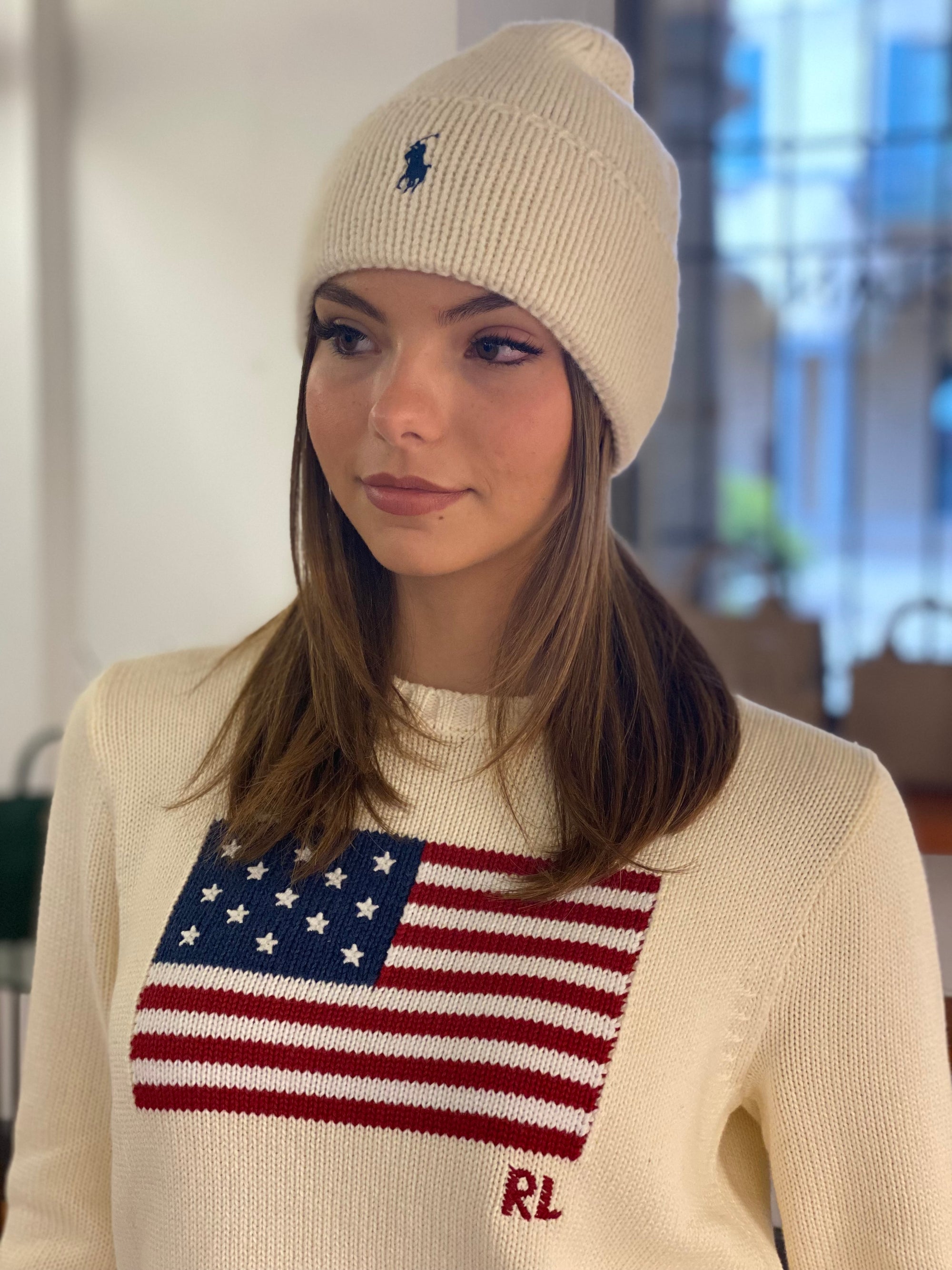 POLO RALPH LAUREN MAGLIA AMERICAN FLAG