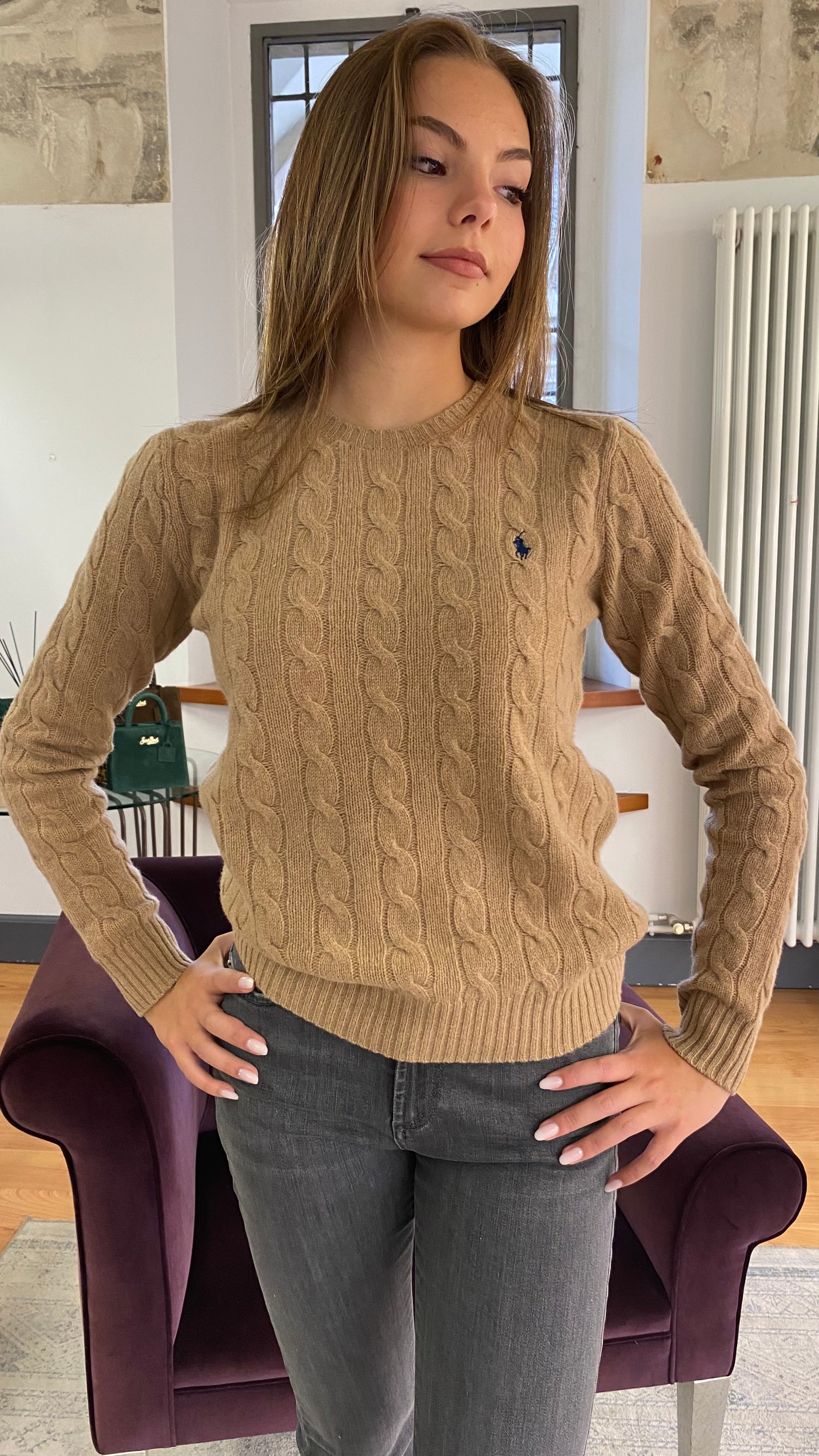 POLO RALPH LAUREN MAGLIA GIROCOLLO