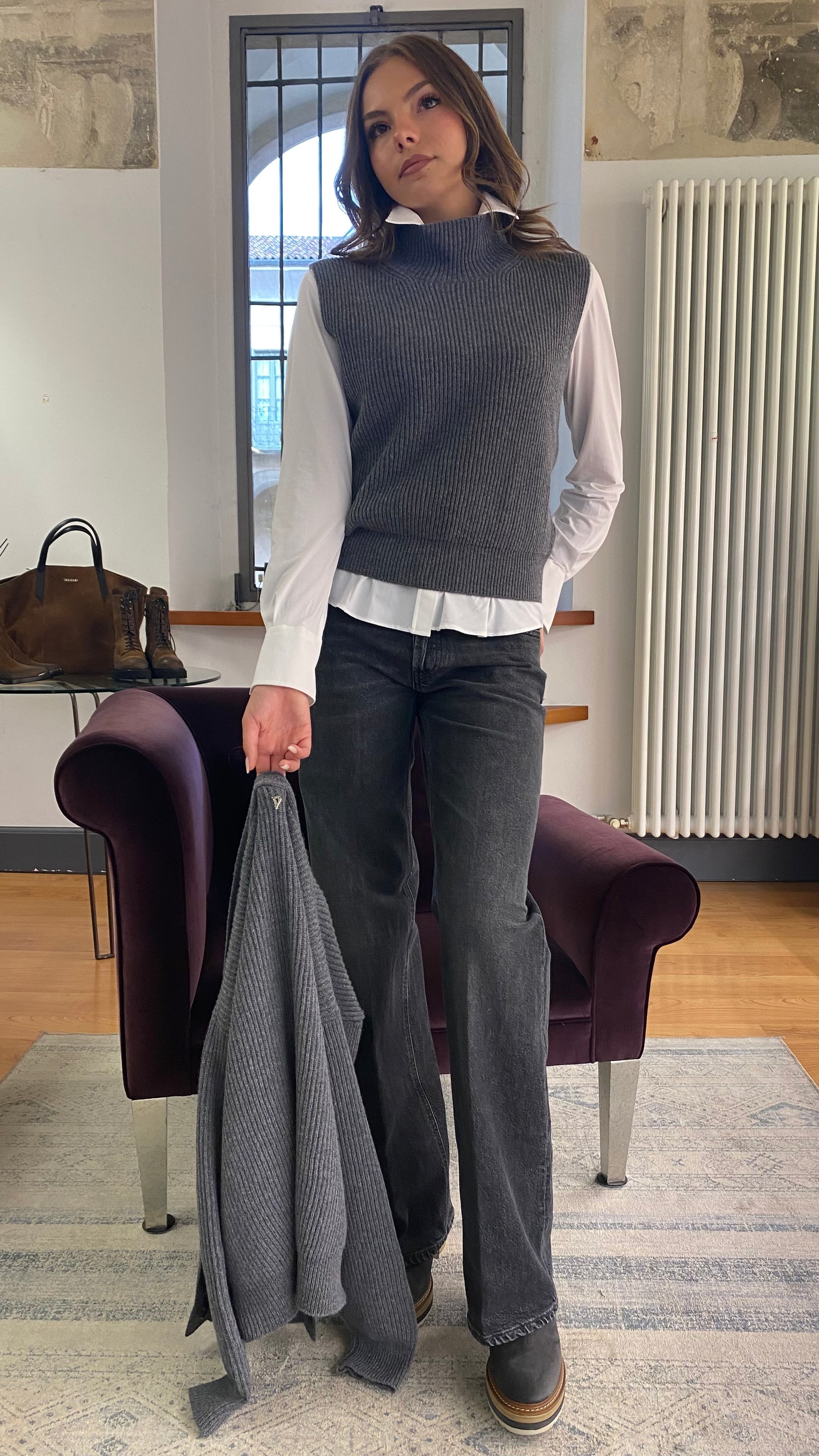 DONDUP GILET DOLCEVITA