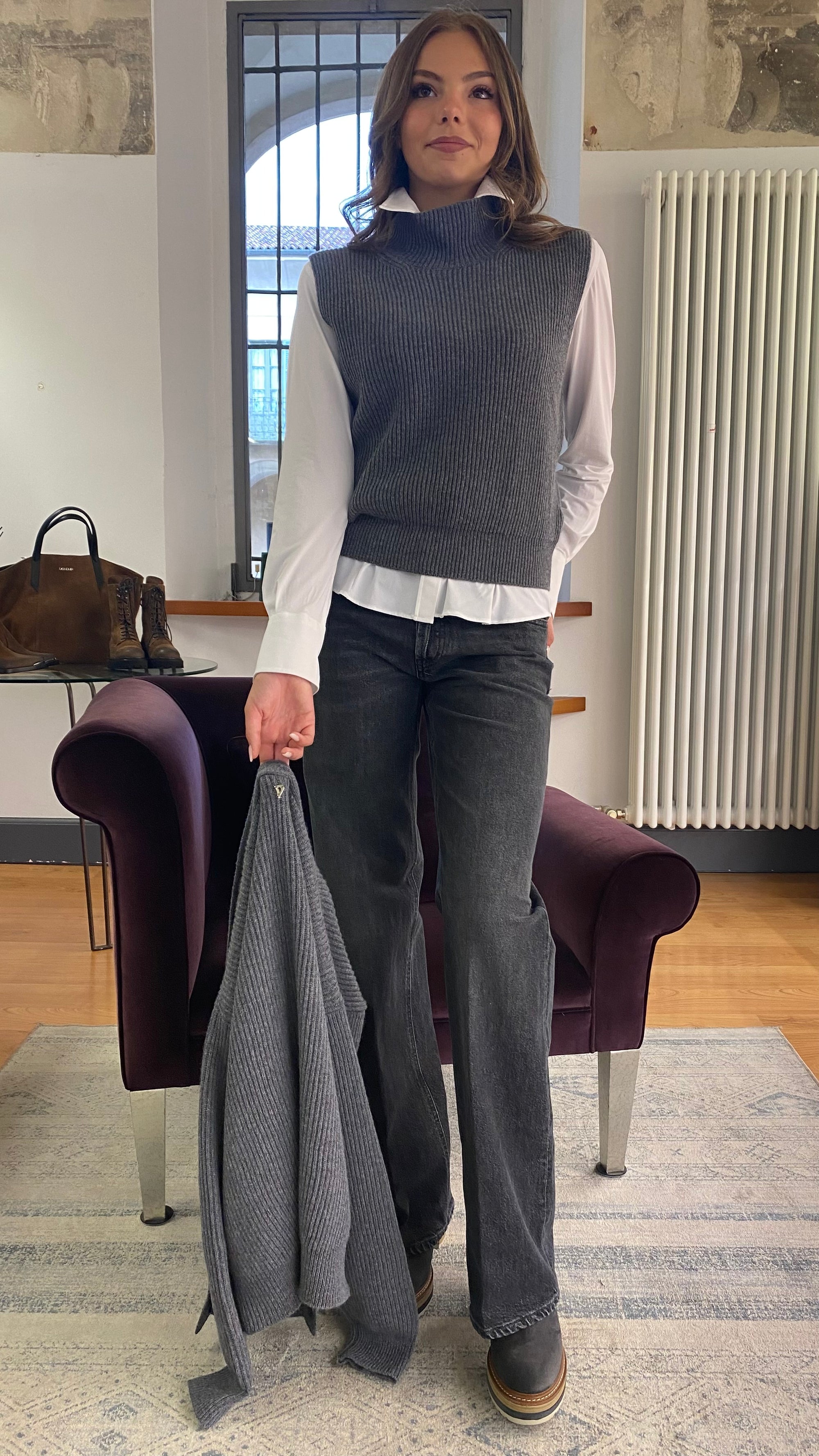 DONDUP GILET DOLCEVITA