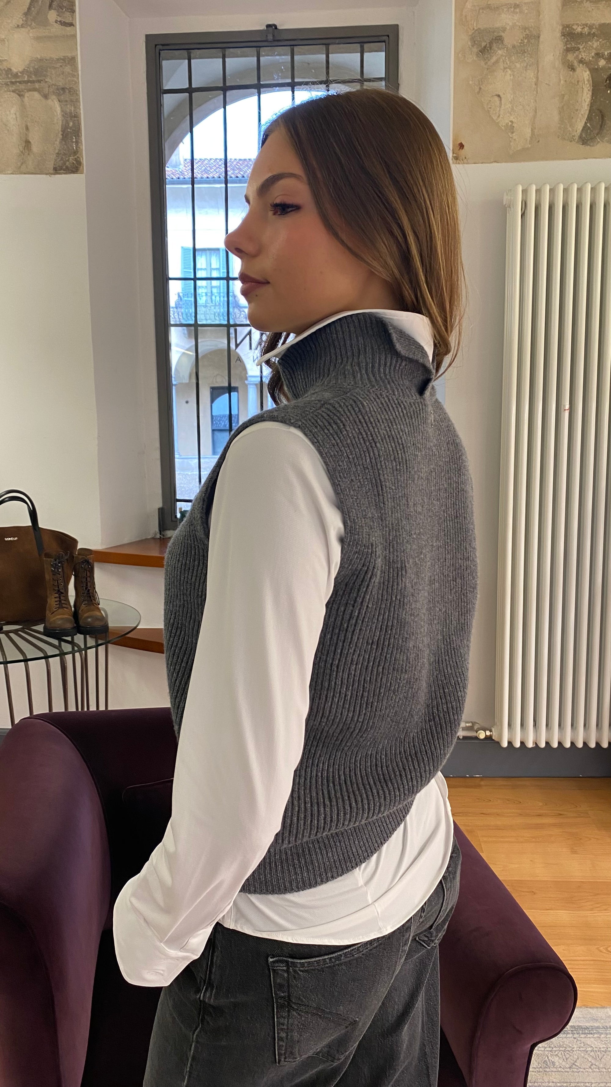 DONDUP GILET DOLCEVITA