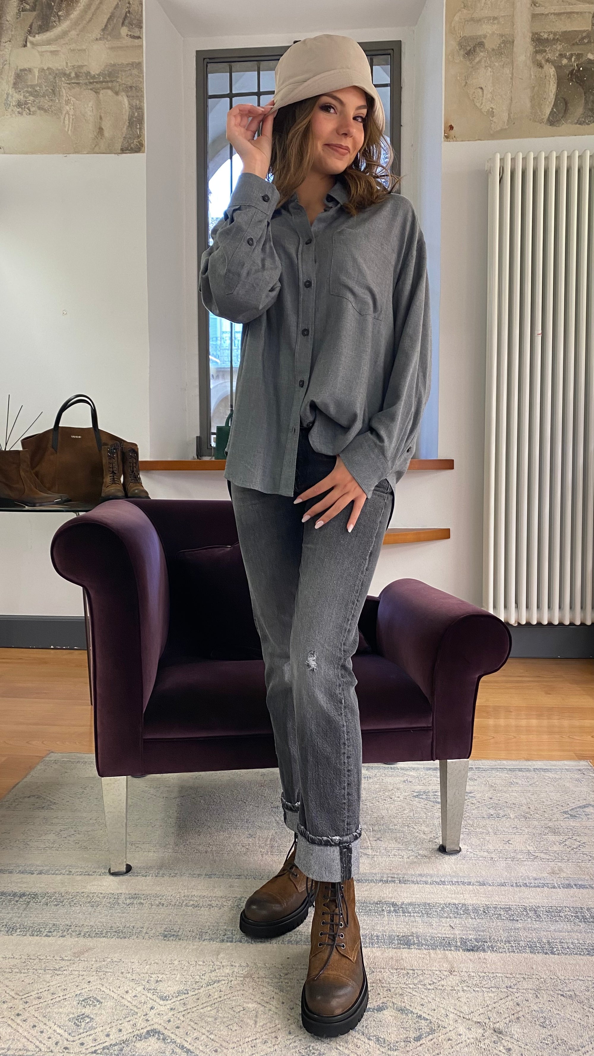 DONDUP CAMICIA OVER