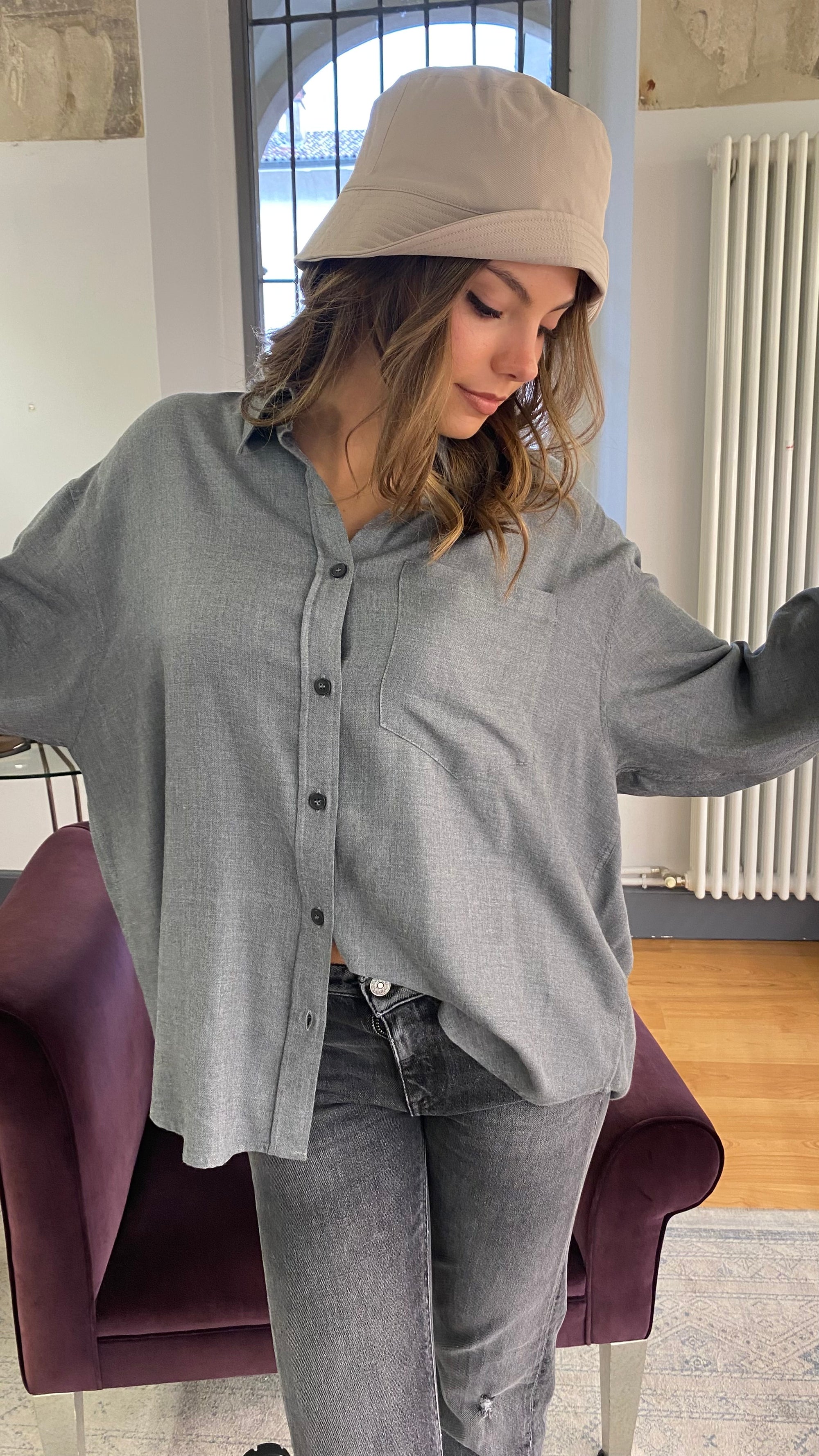 DONDUP CAMICIA OVER