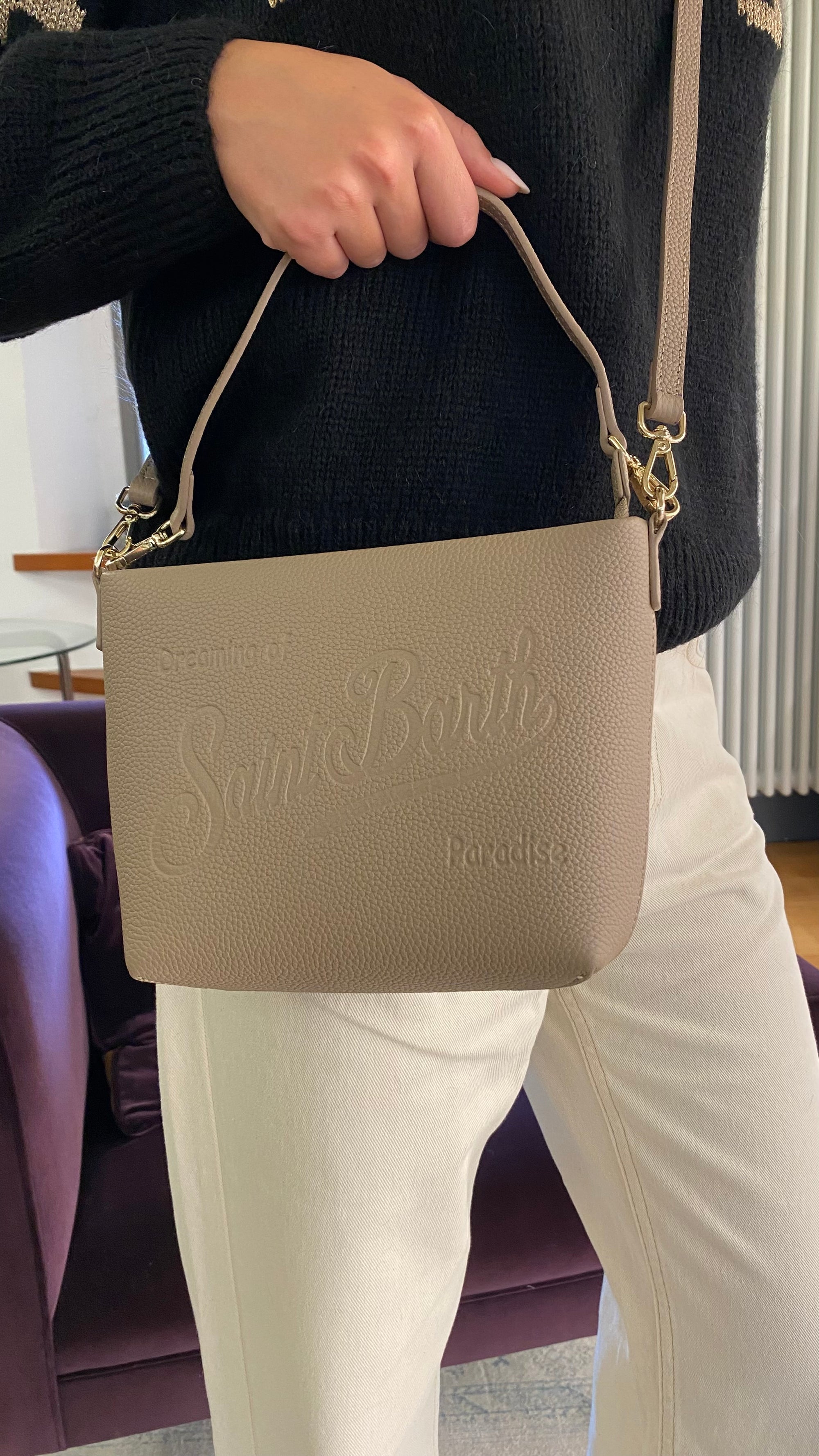SAINT BARTH ALINE BAG PELLE