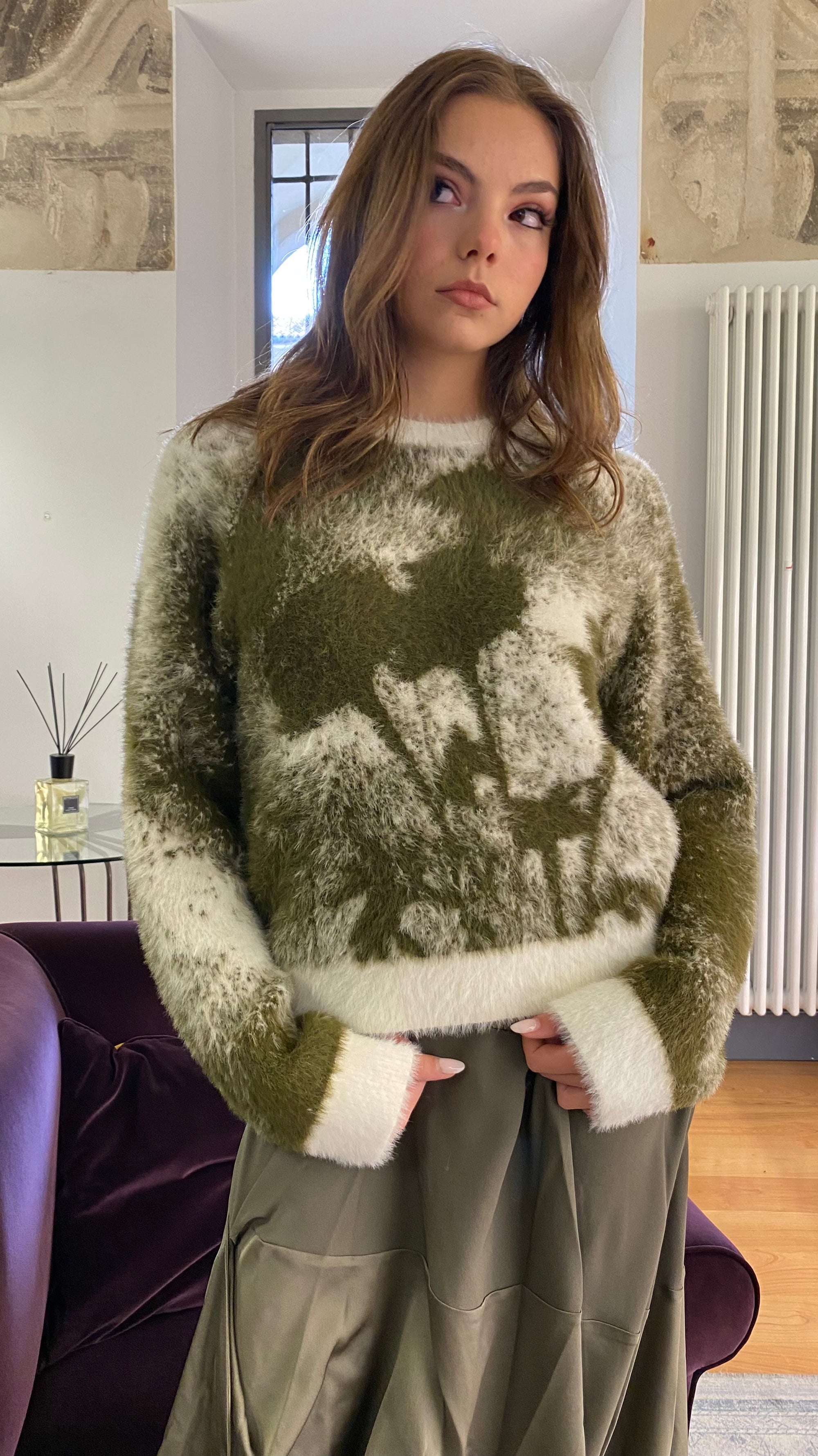 PCUBE WHITE GIACCONE REVERSIBILE